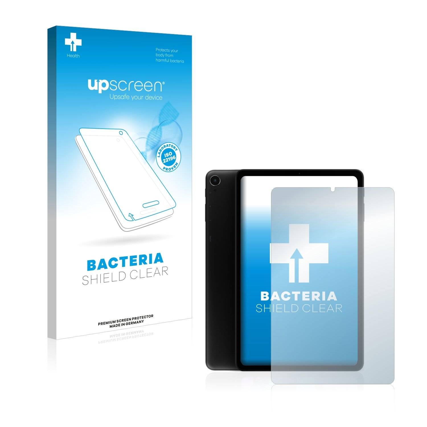 upscreen Bacteria Shield Clear Premium Antibakterielle Displayschutzfolie für Alldocube