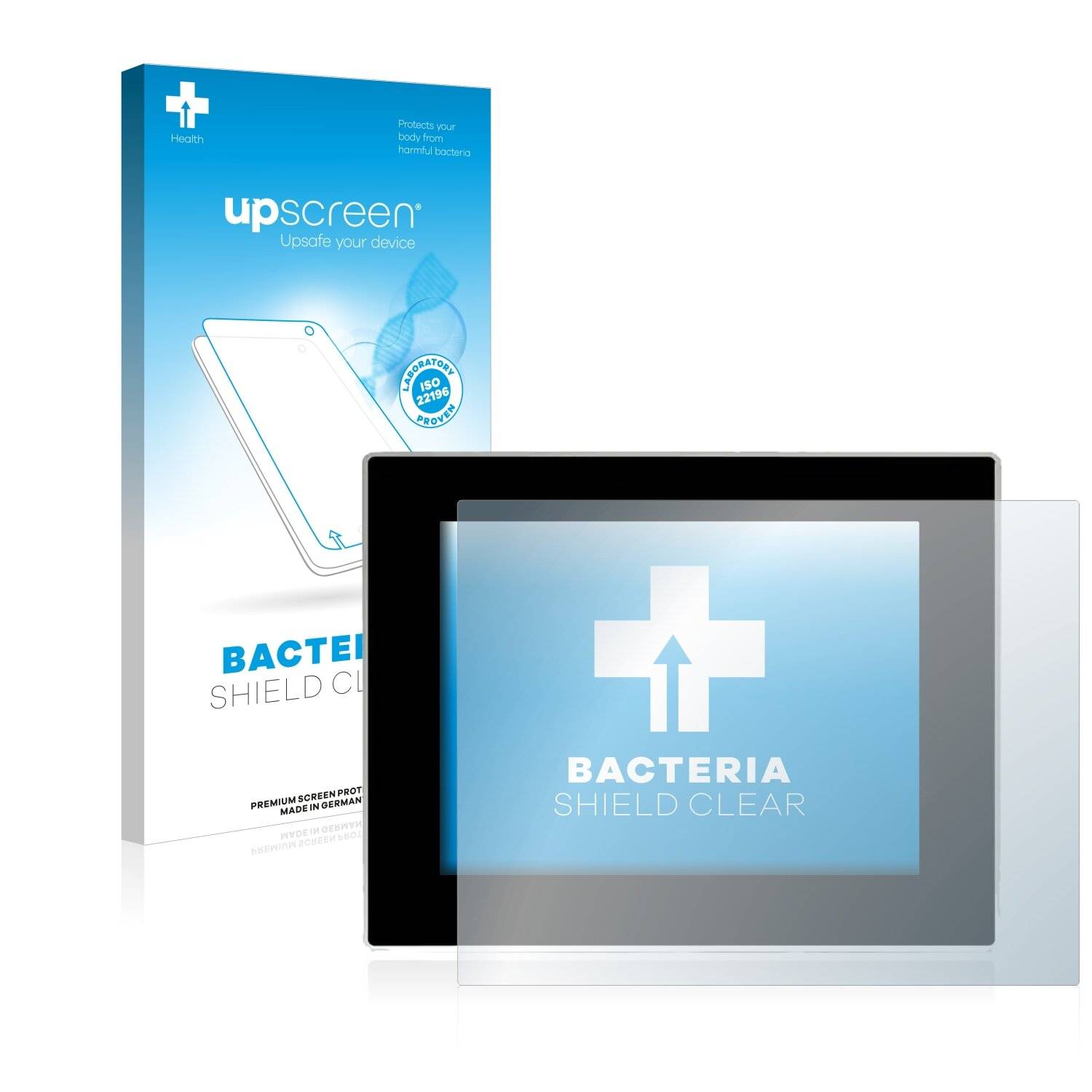 upscreen Bacteria Shield Clear Premium Antibakterielle Displayschutzfolie für Panasonic