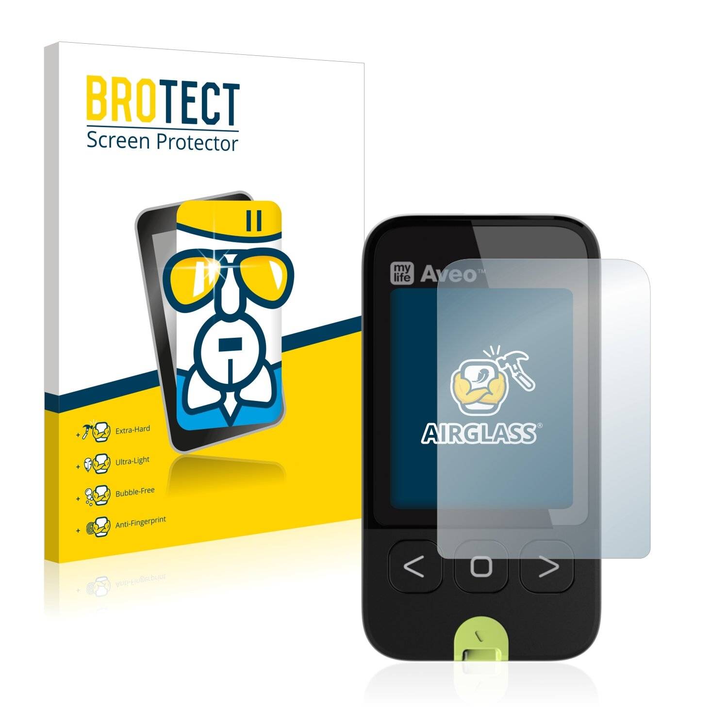 BROTECT AirGlass Schutzglas Folie für Mylife