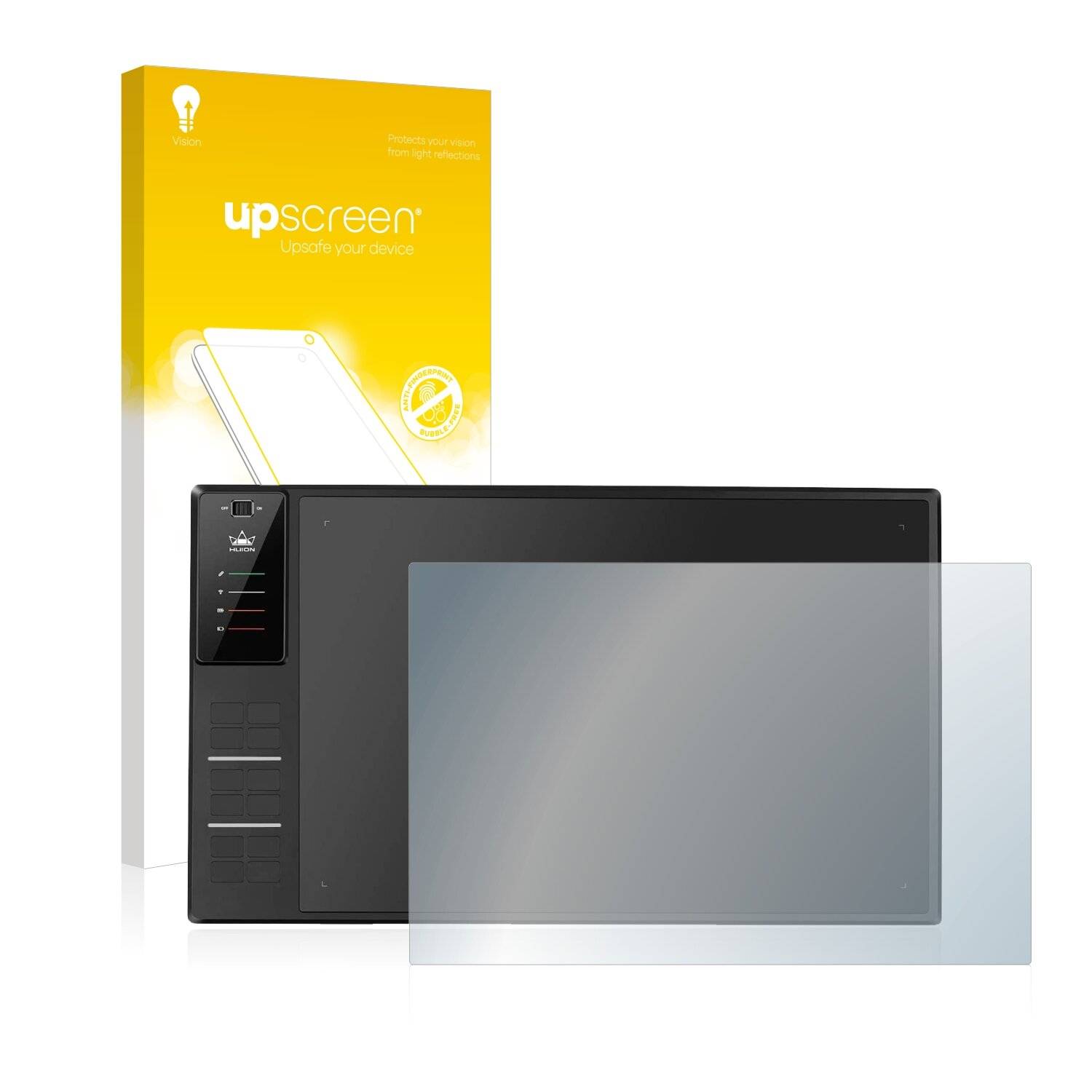 upscreen Reflection Shield Matte Premium Displayschutzfolie für Huion Inspiroy WH1409