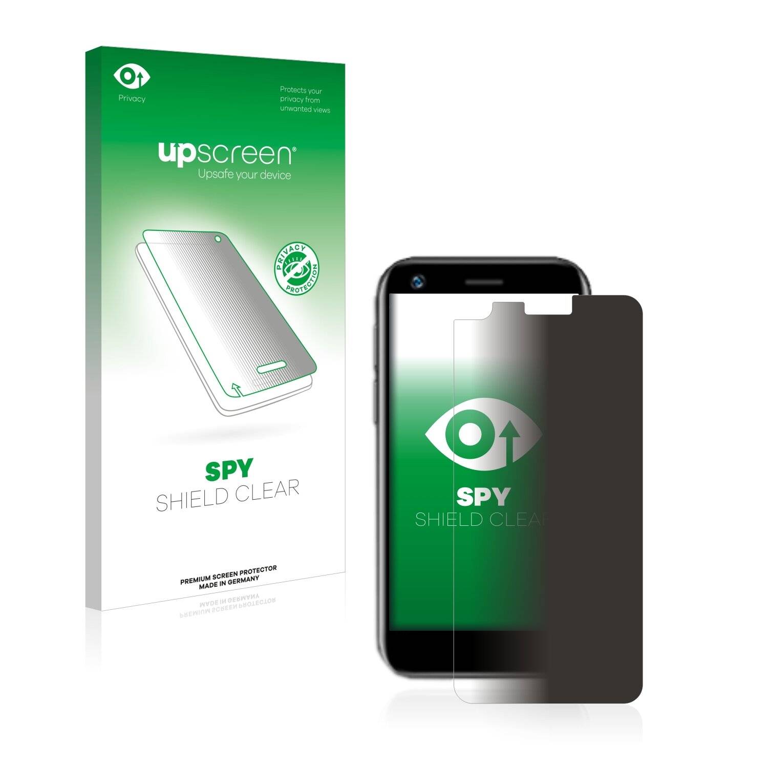 upscreen Spy Shield Clear Premium Blickschutzfolie für Mony
