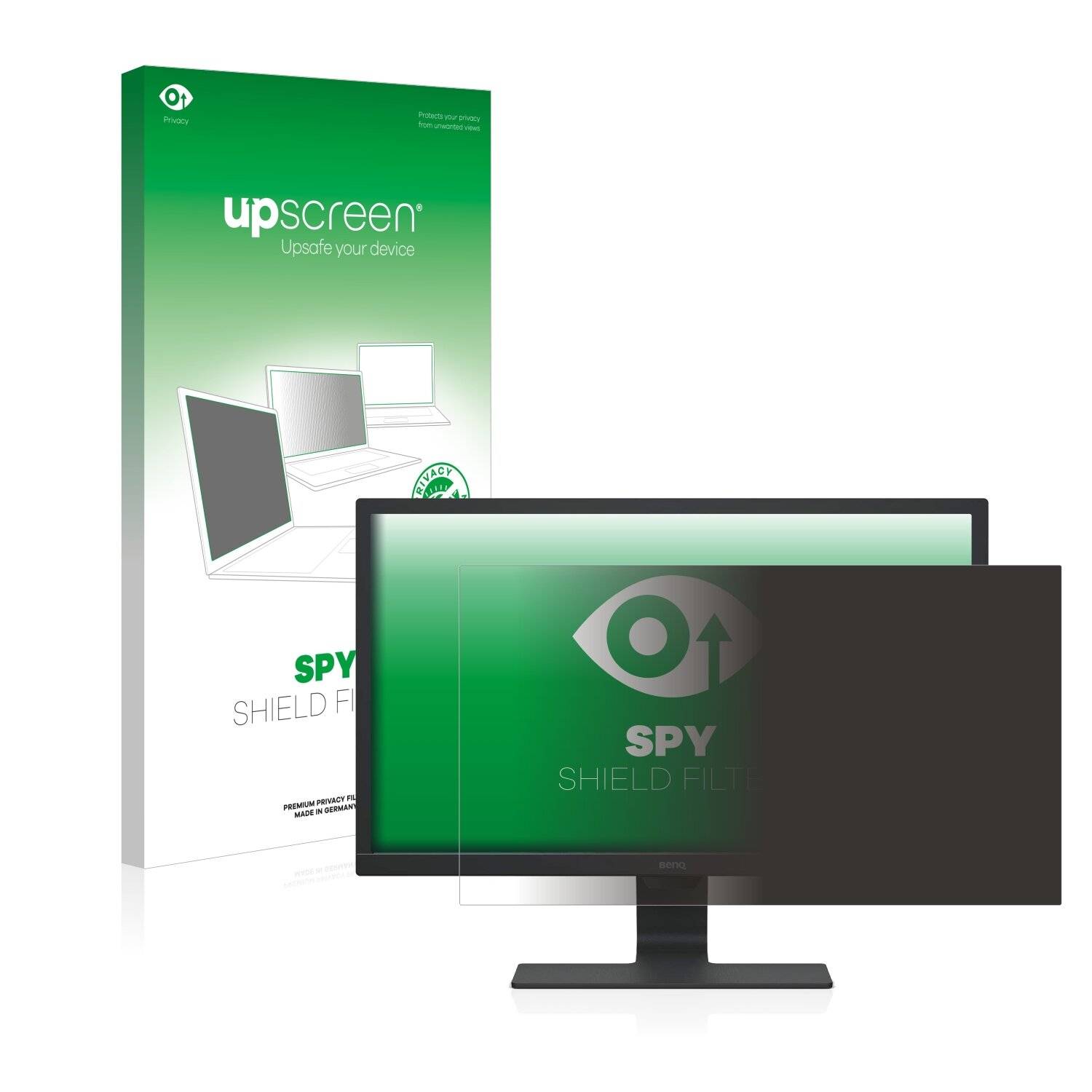 upscreen Spy Shield Filter Premium Blickschutzfilter für BenQ