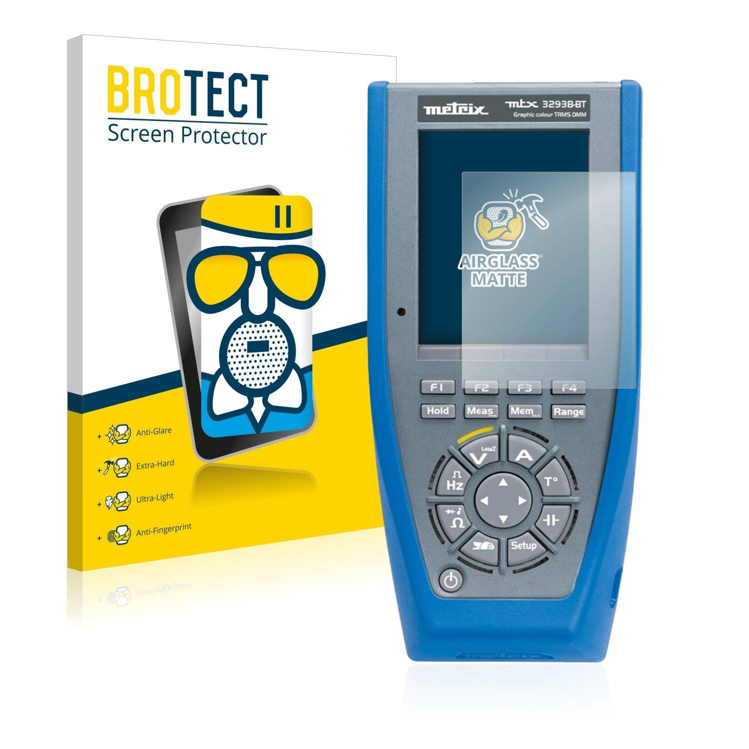 BROTECT AirGlass Matte Schutzglas Folie für Chauvin