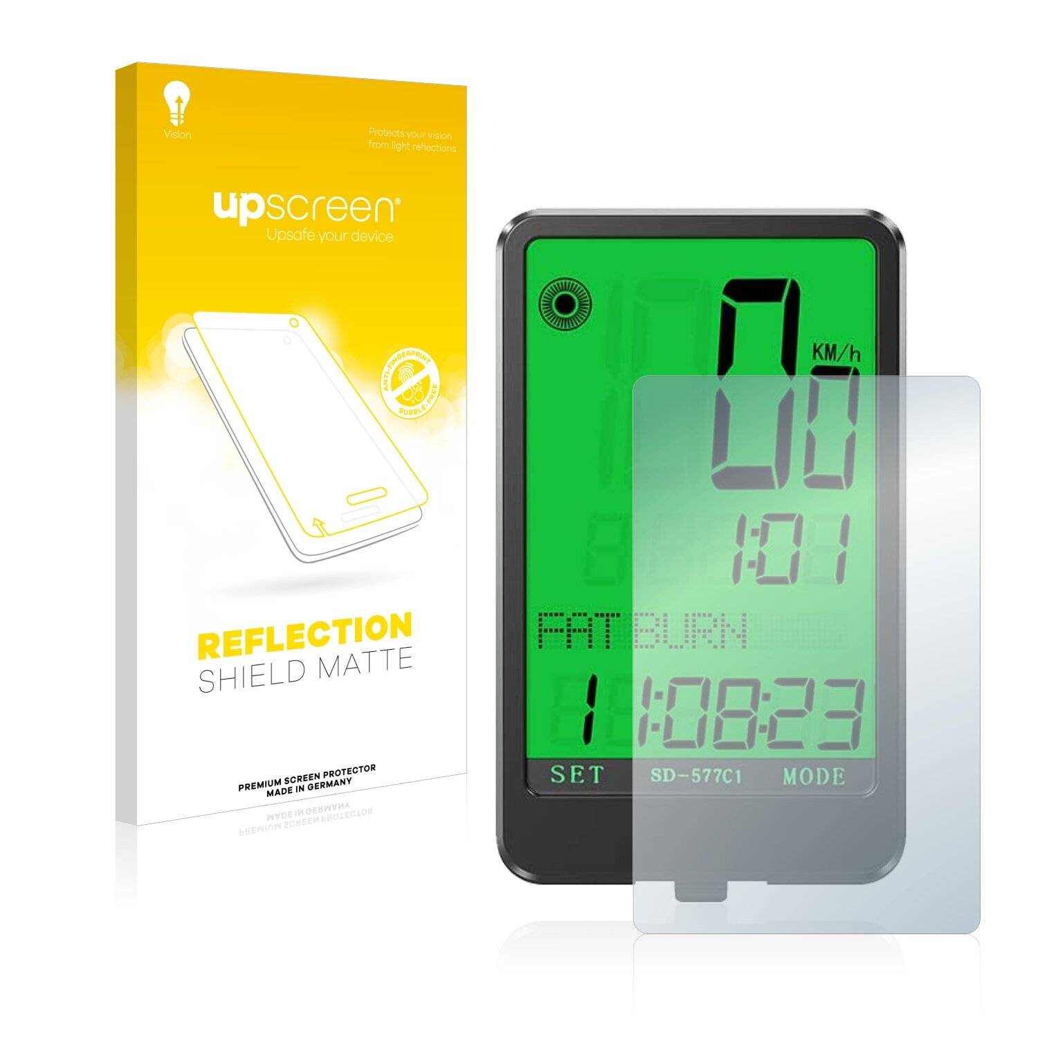 upscreen Reflection Shield Matte Premium Displayschutzfolie für Gafild Bike