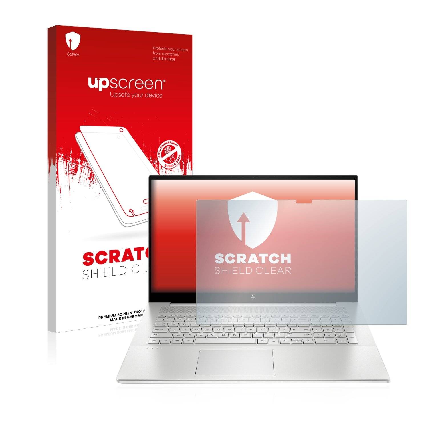 upscreen Scratch Shield Clear Premium Displayschutzfolie für HP Envy