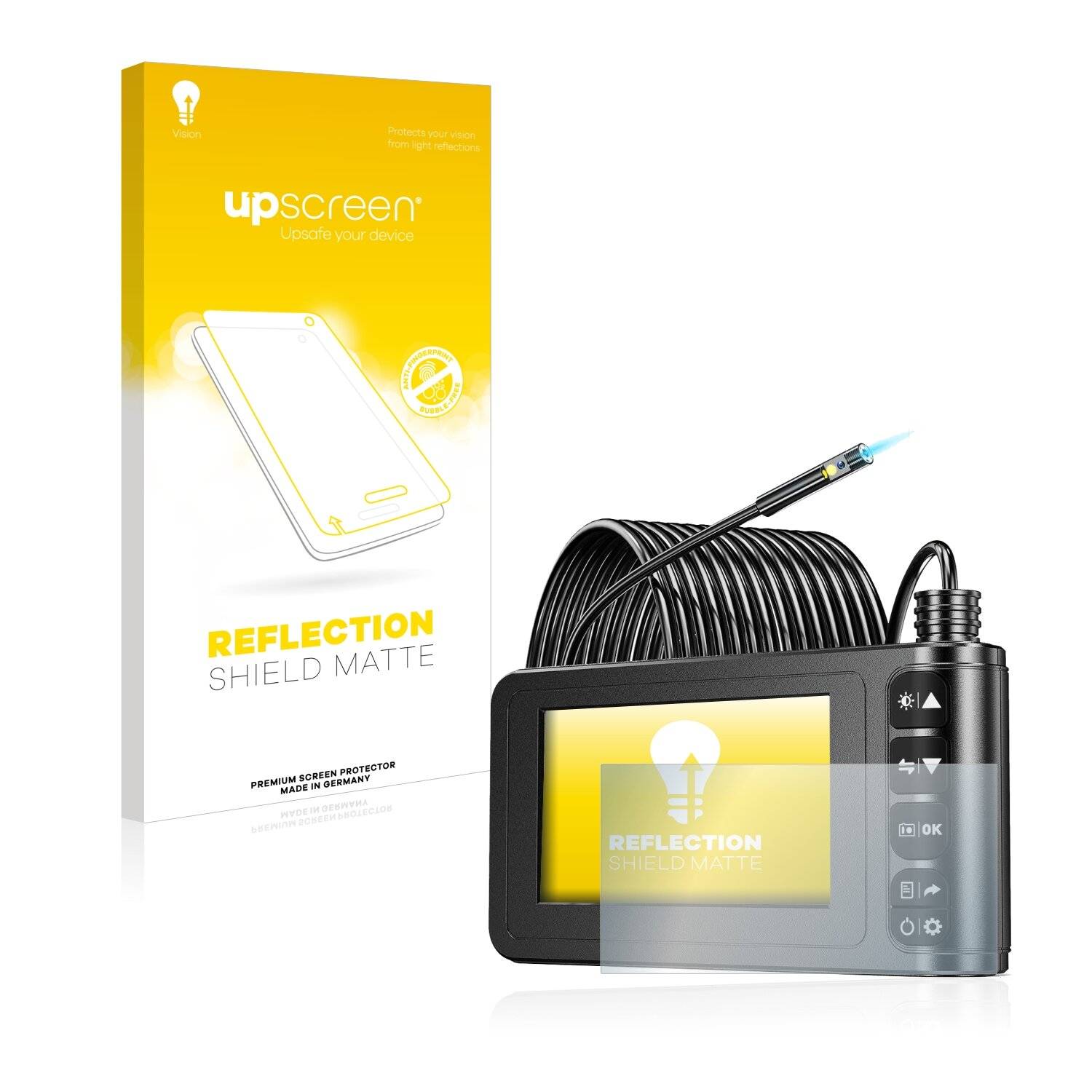 upscreen Reflection Shield Matte Premium Displayschutzfolie für Toscido