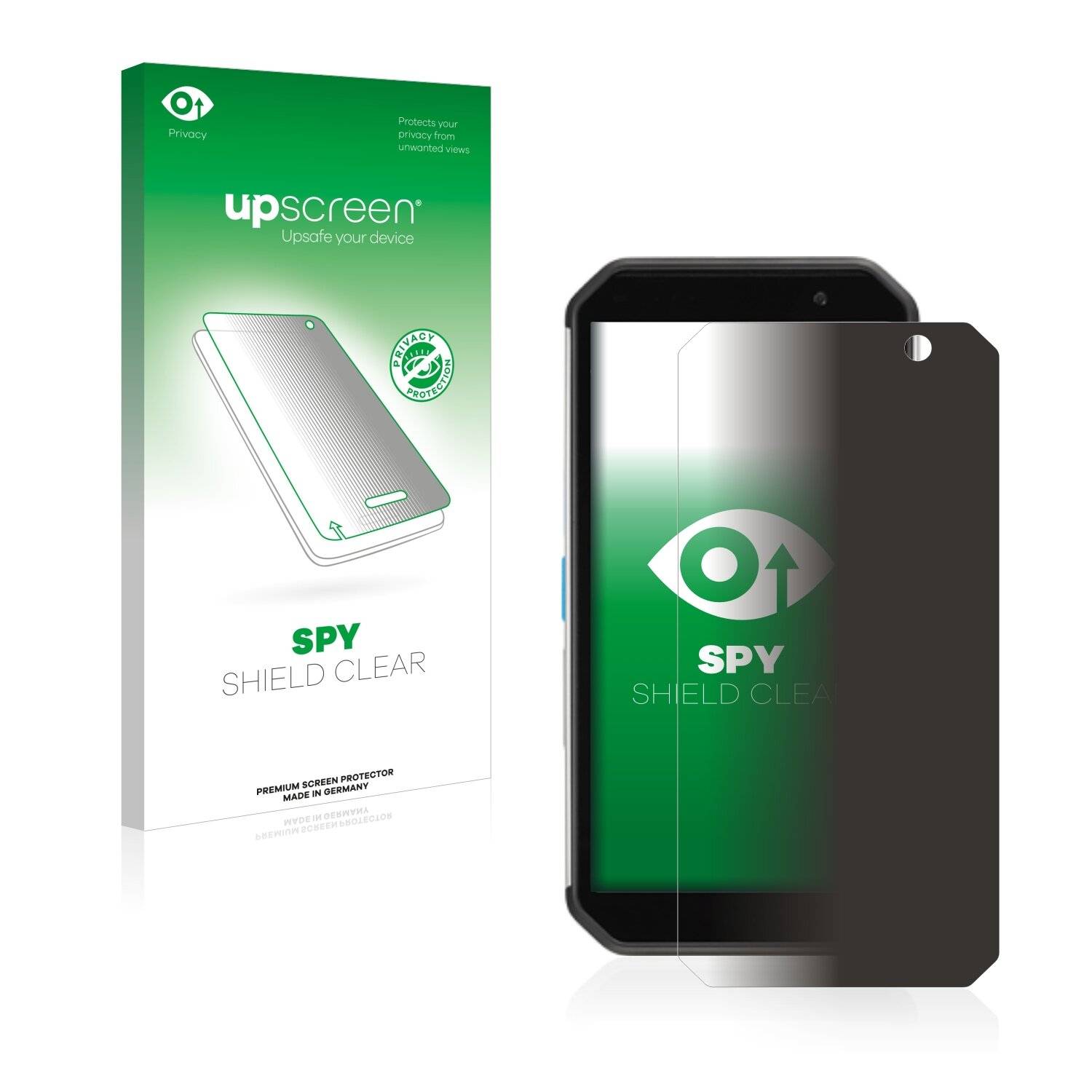 upscreen Spy Shield Clear Premium Blickschutzfolie für Almex AiM