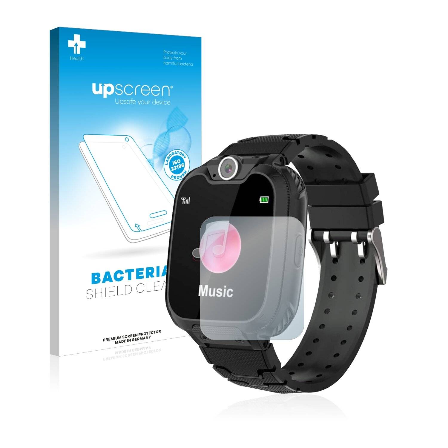 upscreen Bacteria Shield Clear Premium Antibakterielle Displayschutzfolie für Yenisey