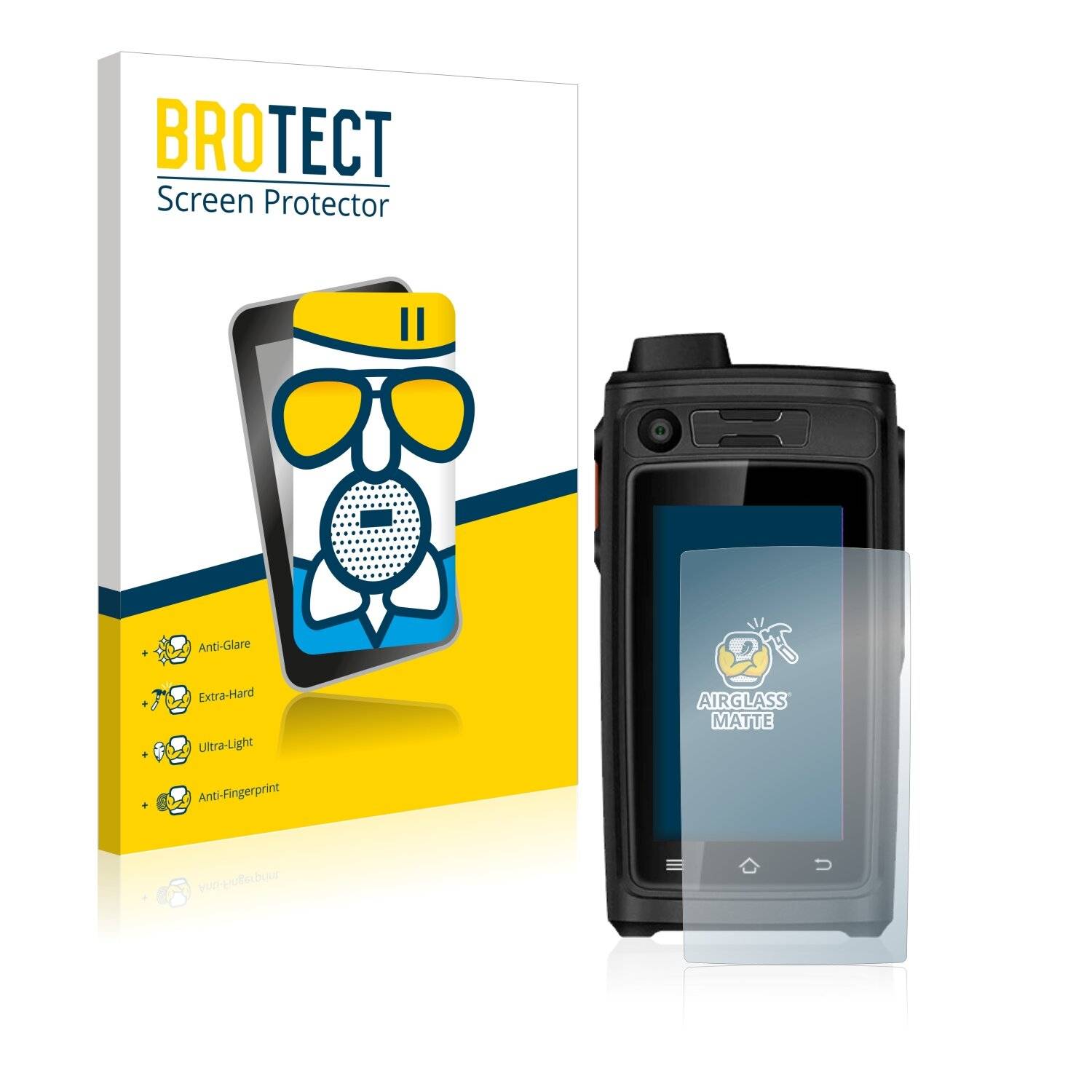 BROTECT AirGlass Matte Schutzglas Folie für Uniwa