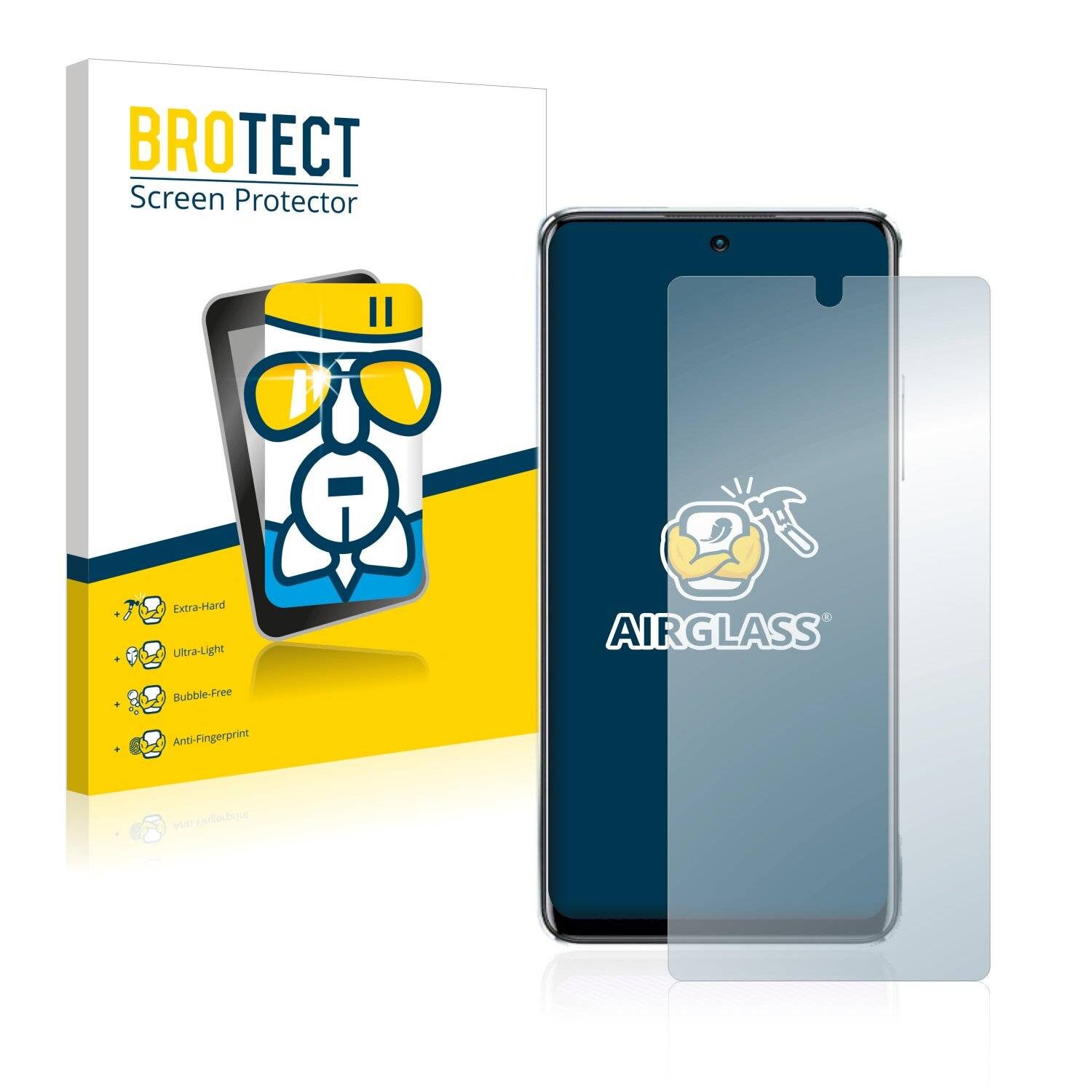BROTECT AirGlass Schutzglas Folie für Infinix Note 11