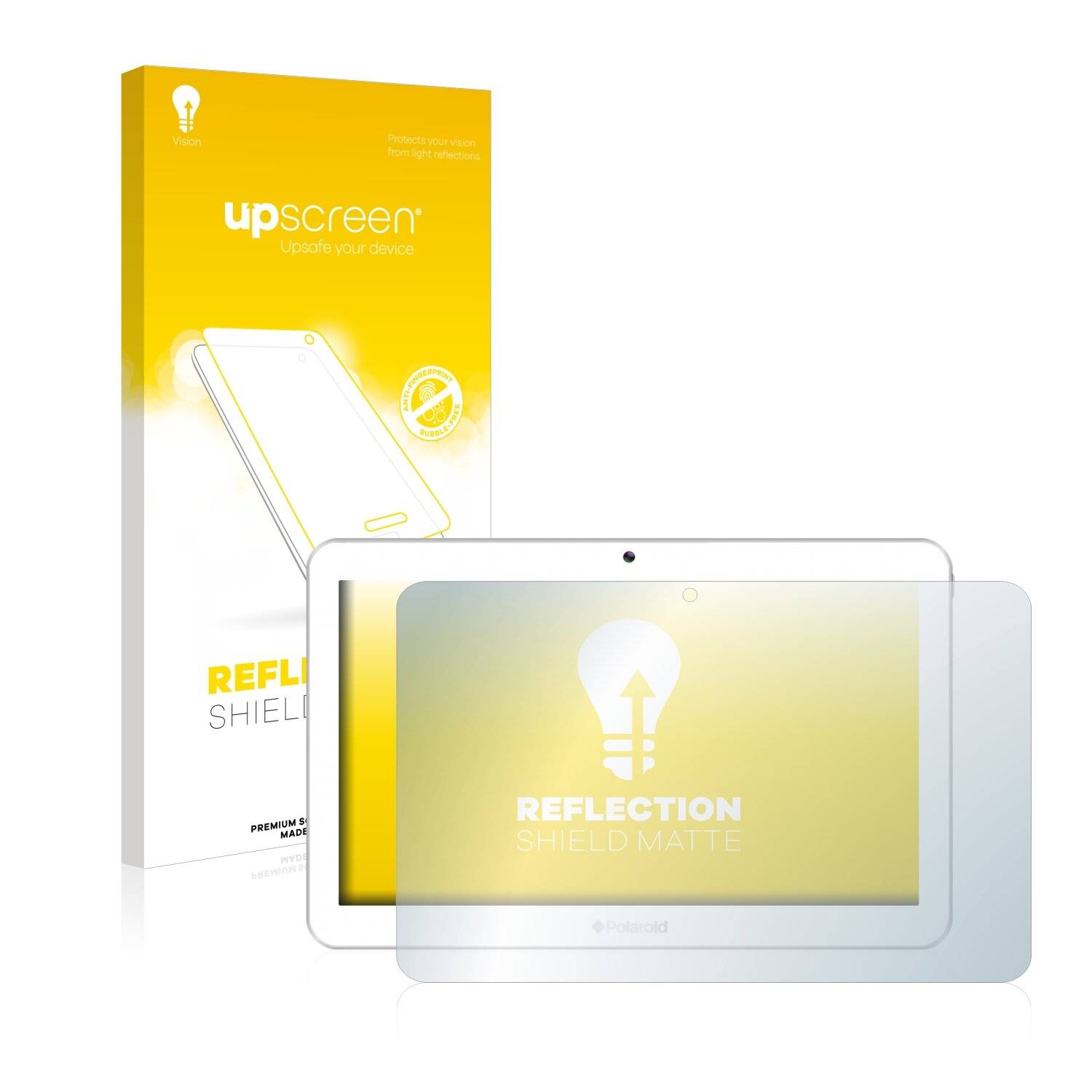 upscreen Reflection Shield Matte Premium Displayschutzfolie für Polaroid Mobility
