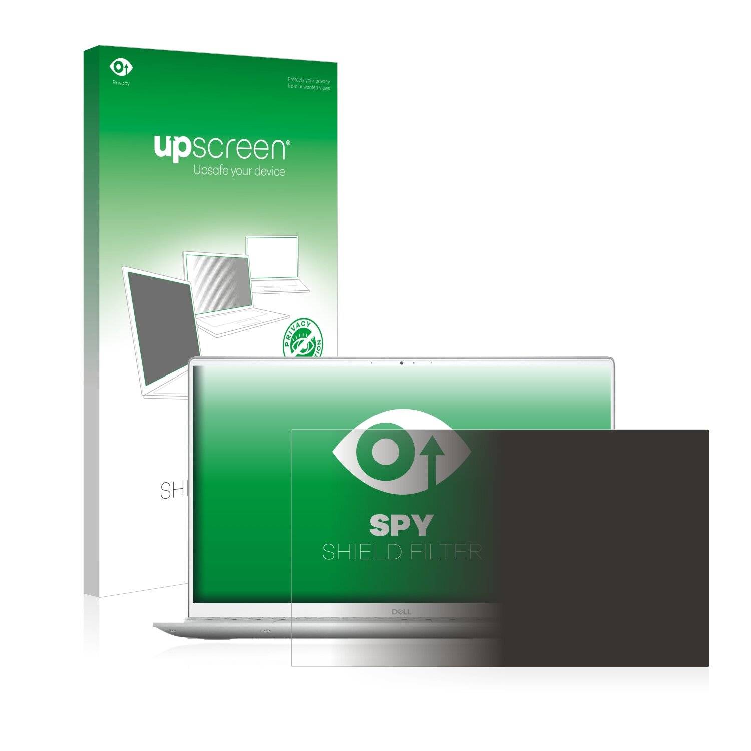 upscreen Spy Shield Filter Premium Blickschutzfilter für Dell Inspiron 14 7000