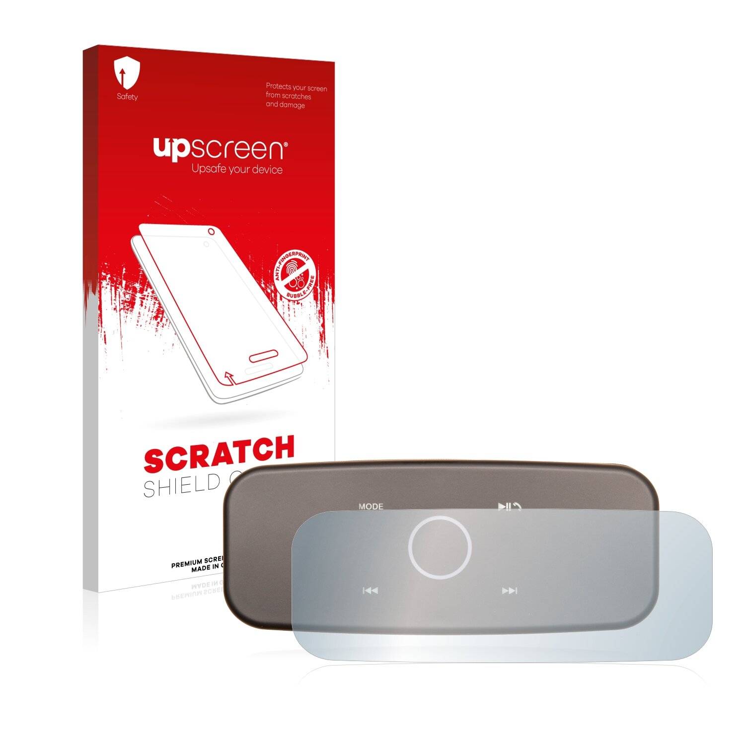 upscreen Scratch Shield Clear Premium Displayschutzfolie für Doss SoundBox