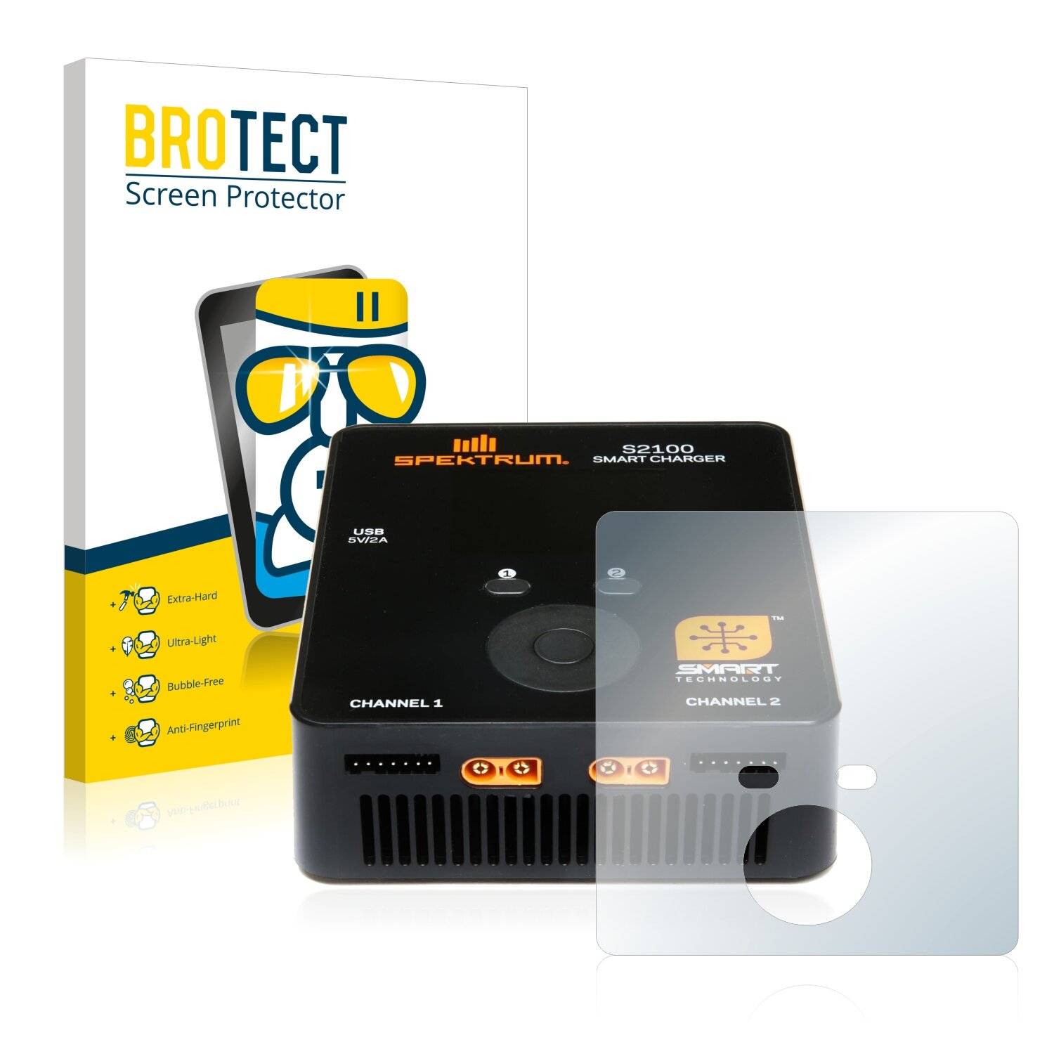 BROTECT AirGlass Schutzglas Folie für Spektrum