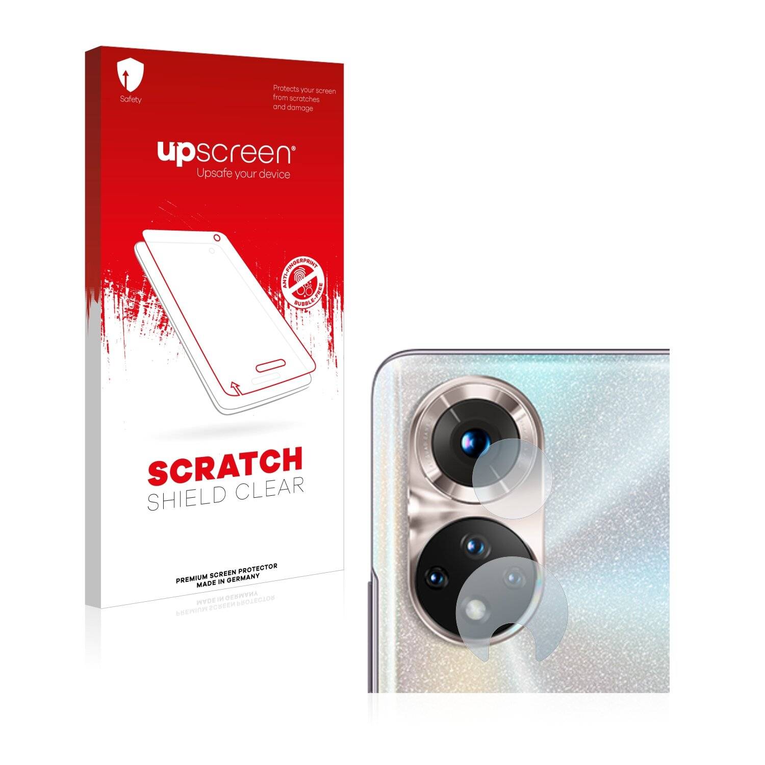 upscreen Scratch Shield Clear Premium Displayschutzfolie für Honor 50 (NUR