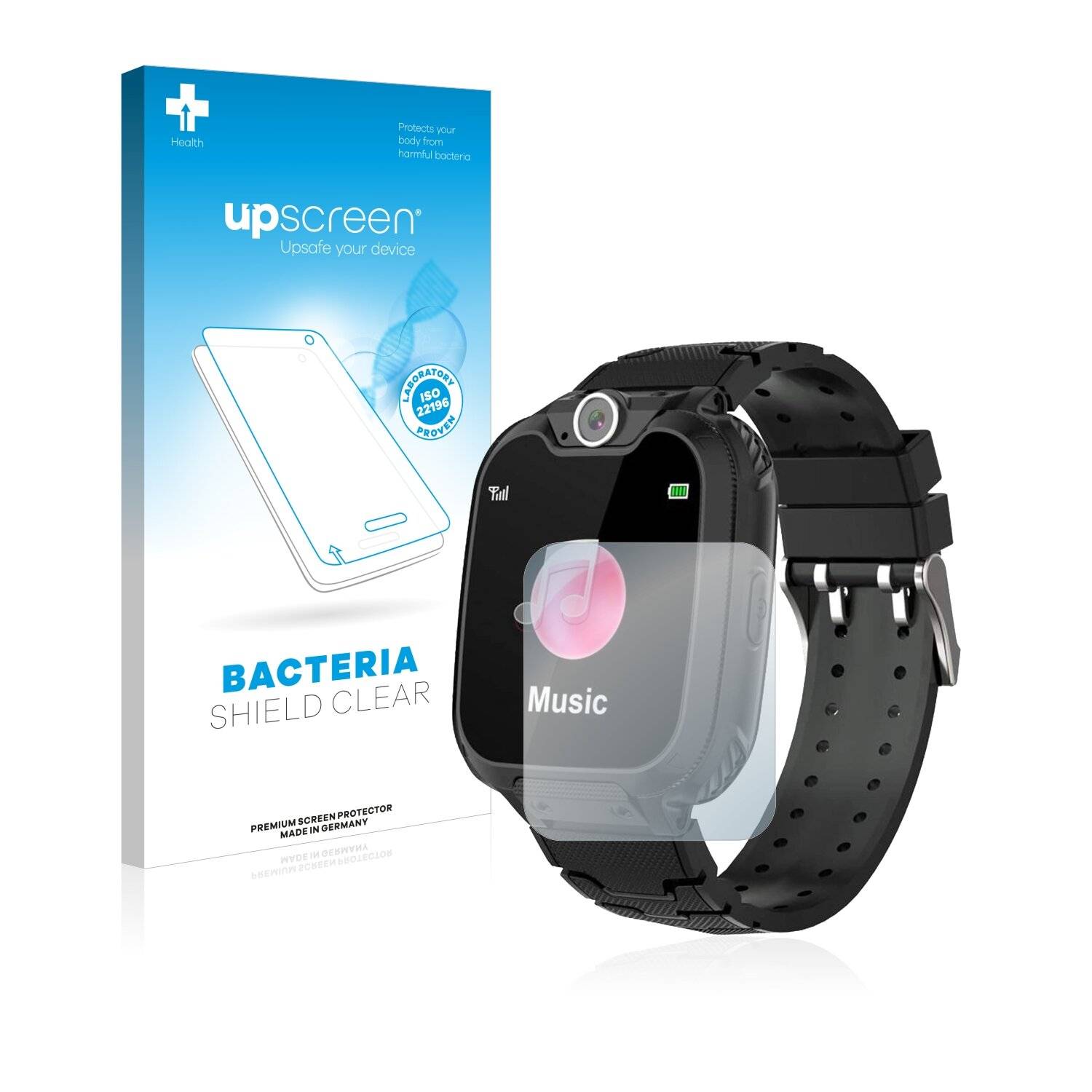 upscreen Bacteria Shield Clear Premium Antibakterielle Displayschutzfolie für Willowwind