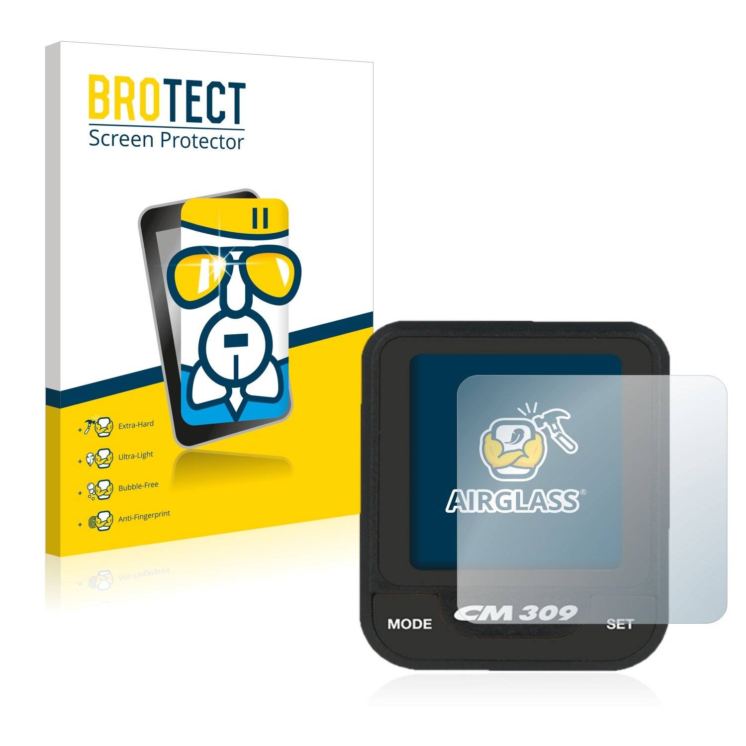 BROTECT AirGlass Schutzglas Folie für Ciclo CM