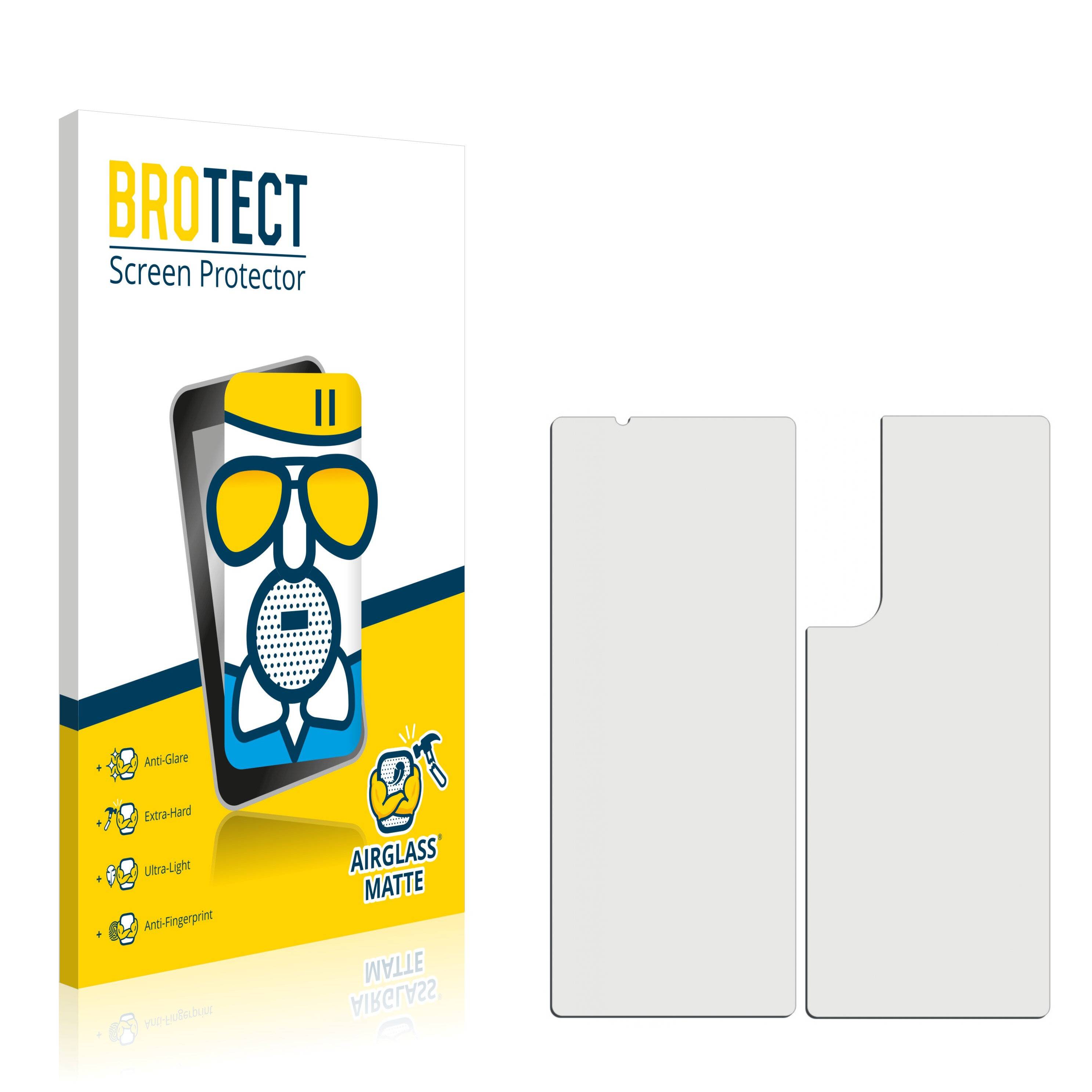 BROTECT AirGlass Matte Schutzglas Folie für Sony Xperia 1 III 5G (Vorder +