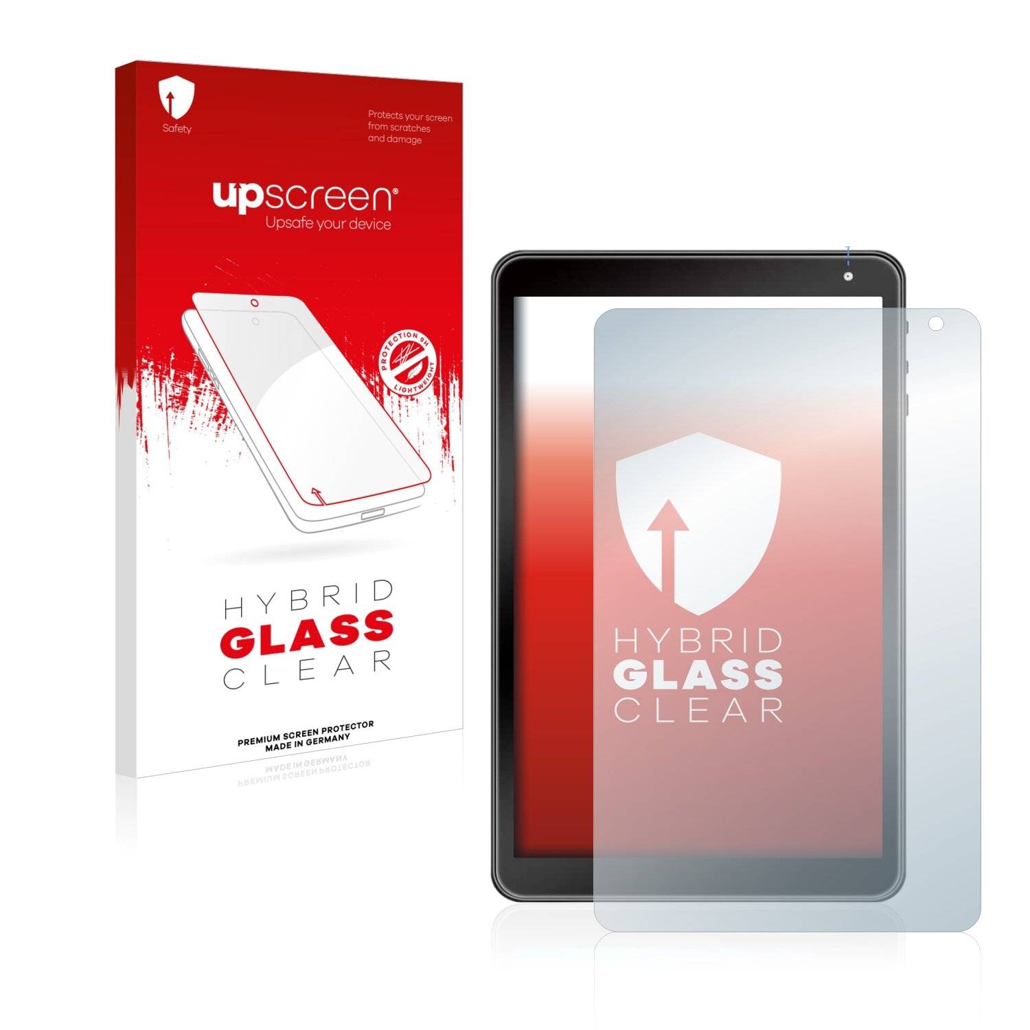 upscreen Hybrid Glass Clear Premium Schutzglas Folie für Awow