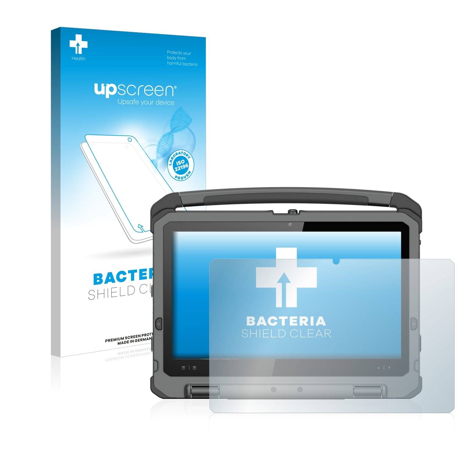 upscreen Bacteria Shield Clear Premium Antibakterielle Displayschutzfolie für DT Research
