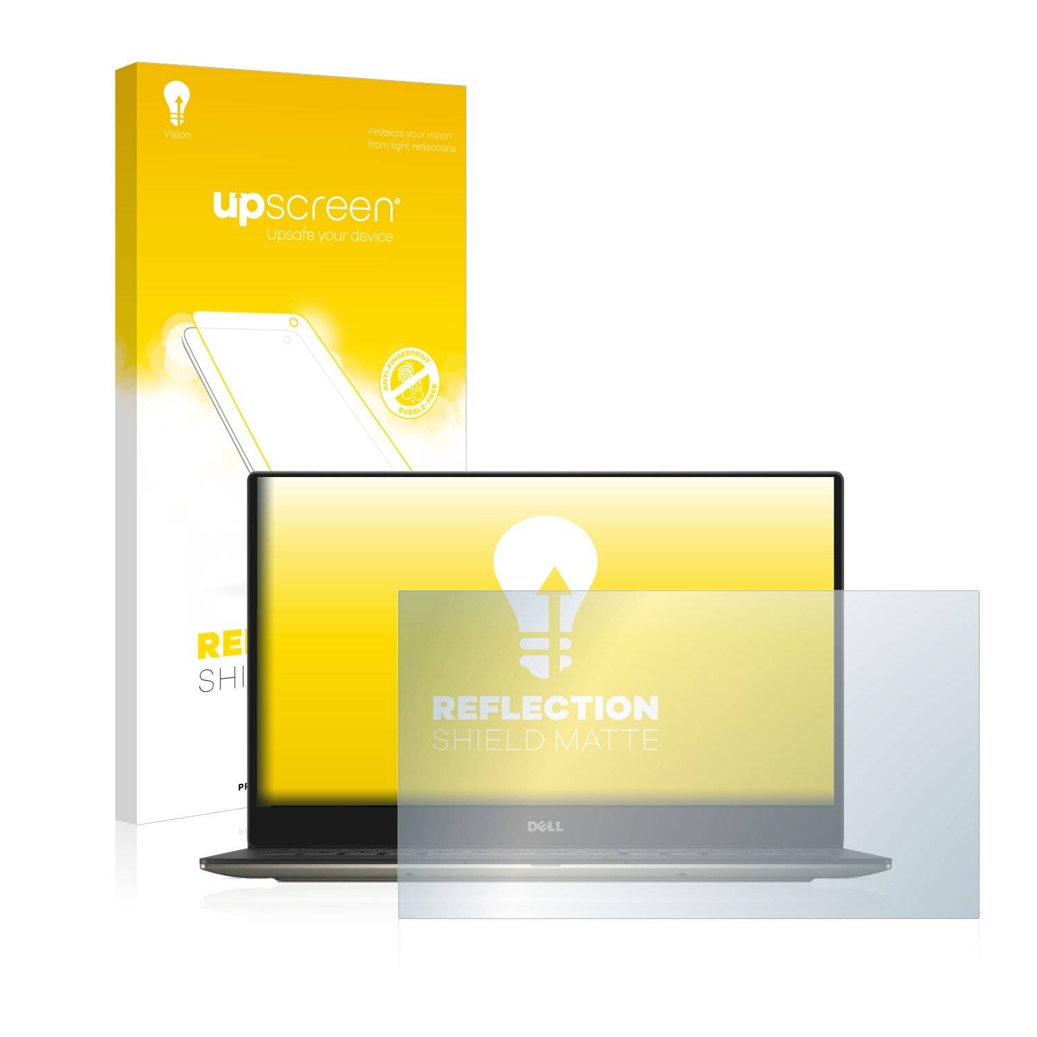 upscreen Reflection Shield Matte Premium Displayschutzfolie für Dell XPS 13 9350