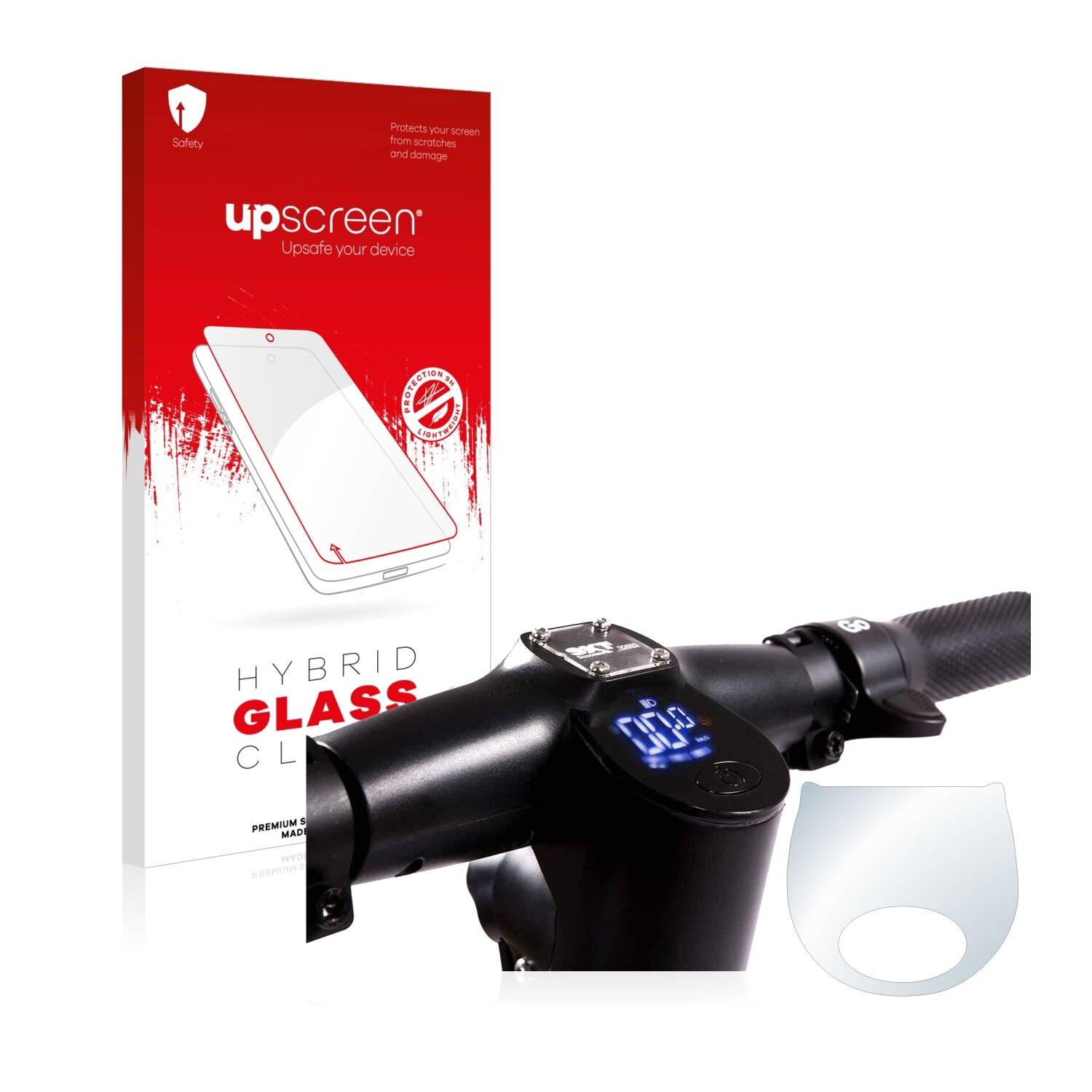 upscreen Hybrid Glass Clear Premium Schutzglas Folie für SXT