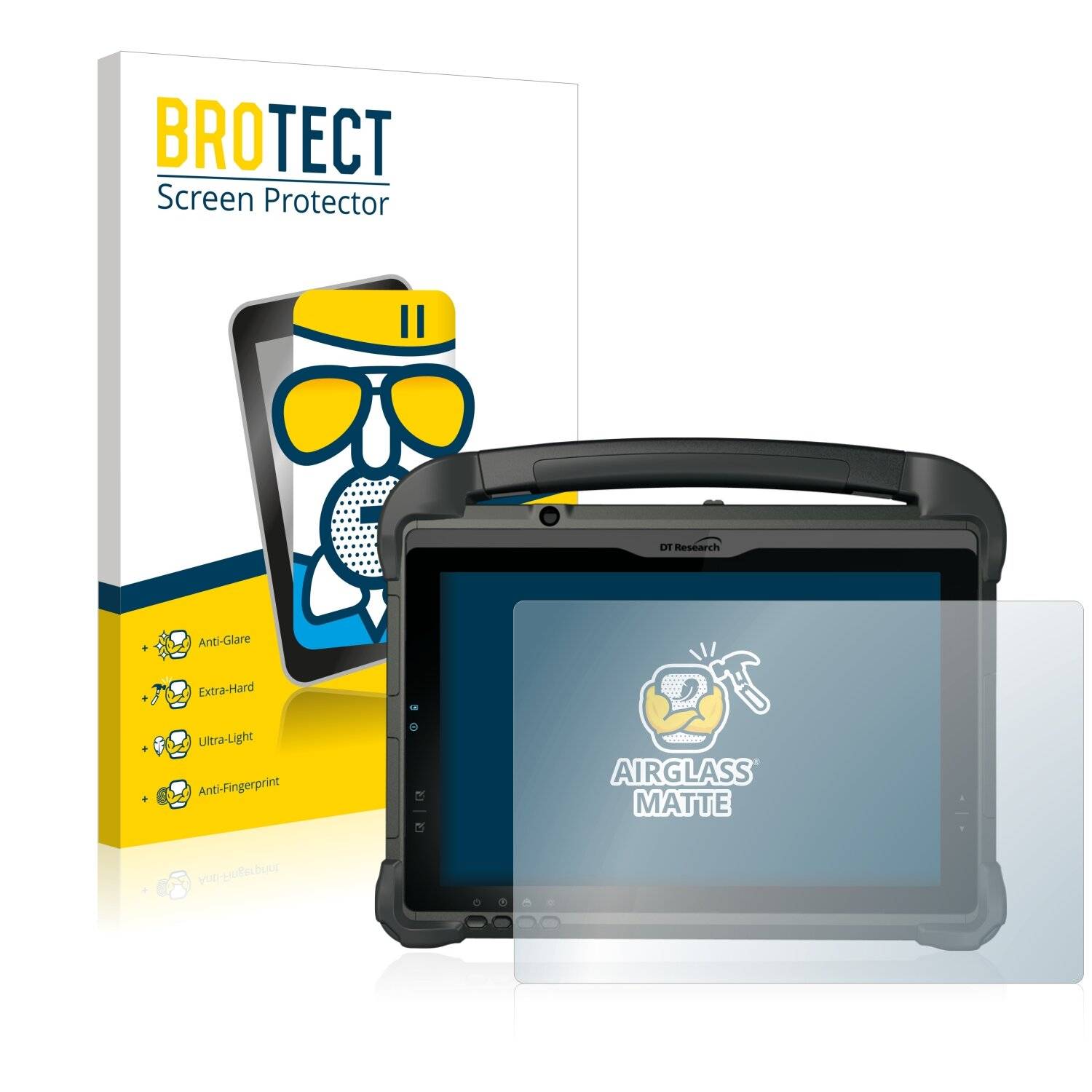 BROTECT AirGlass Matte Schutzglas Folie für DT Research