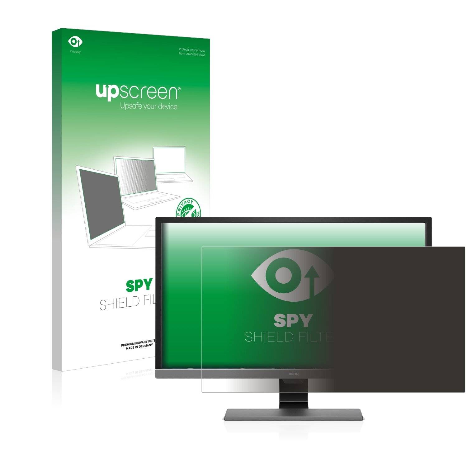upscreen Spy Shield Filter Premium Blickschutzfilter für BenQ