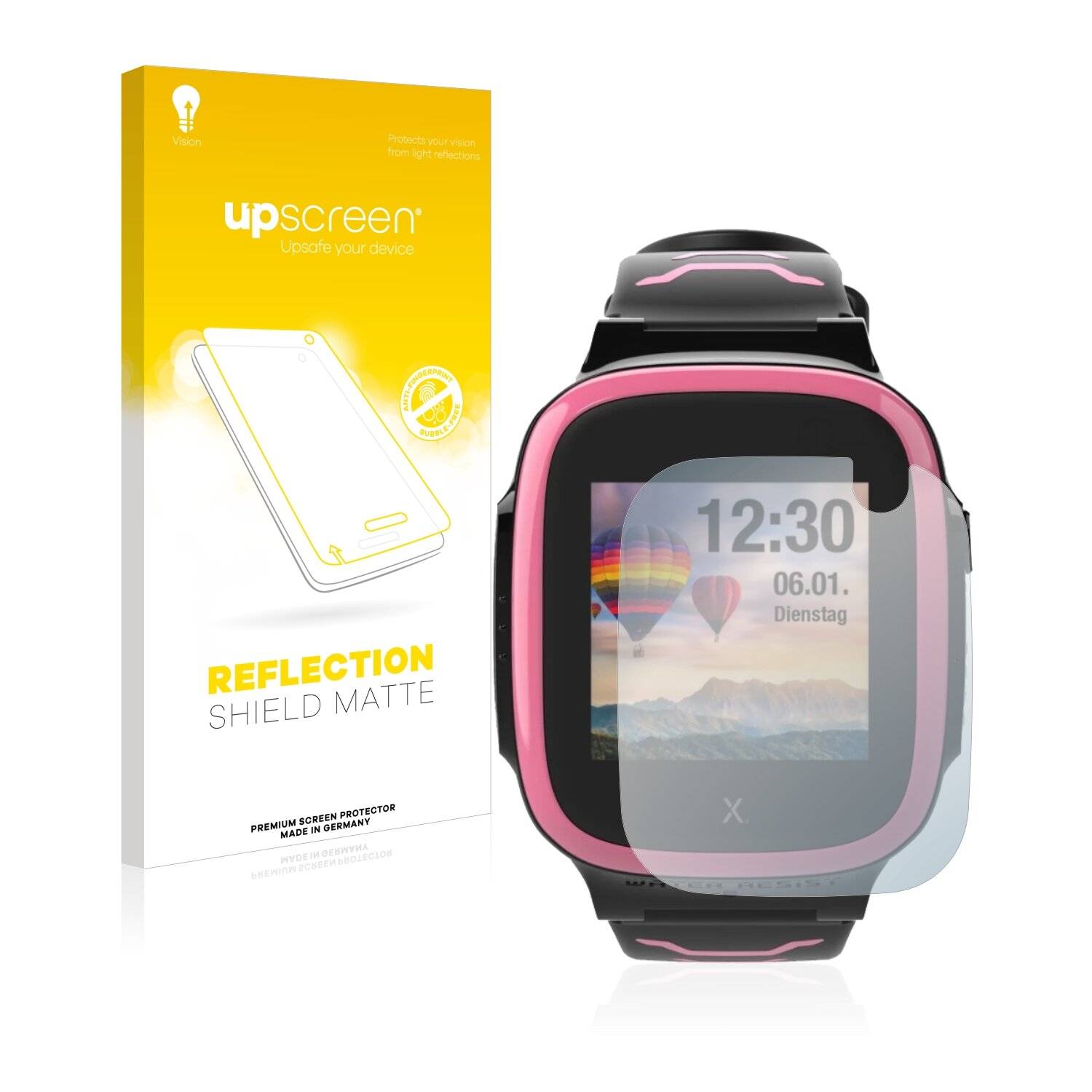 upscreen Reflection Shield Matte Premium Displayschutzfolie für Xplora X5