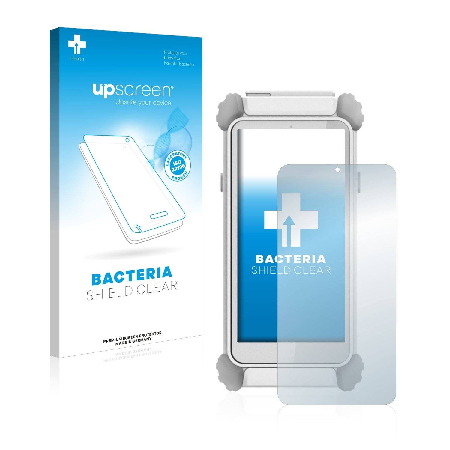 upscreen Bacteria Shield Clear Premium Antibakterielle Displayschutzfolie für DT Research