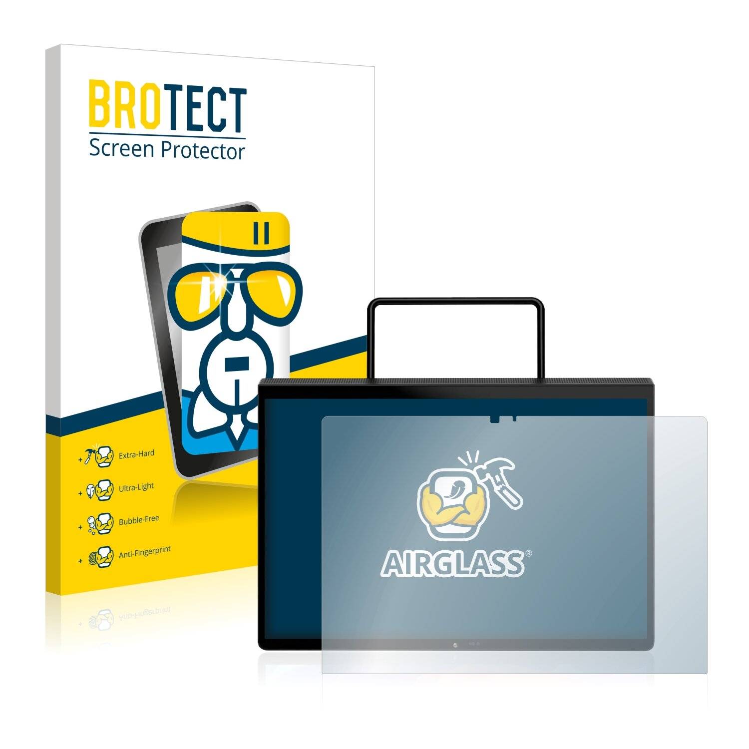 BROTECT AirGlass Schutzglas Folie für Lenovo Yoga Pad