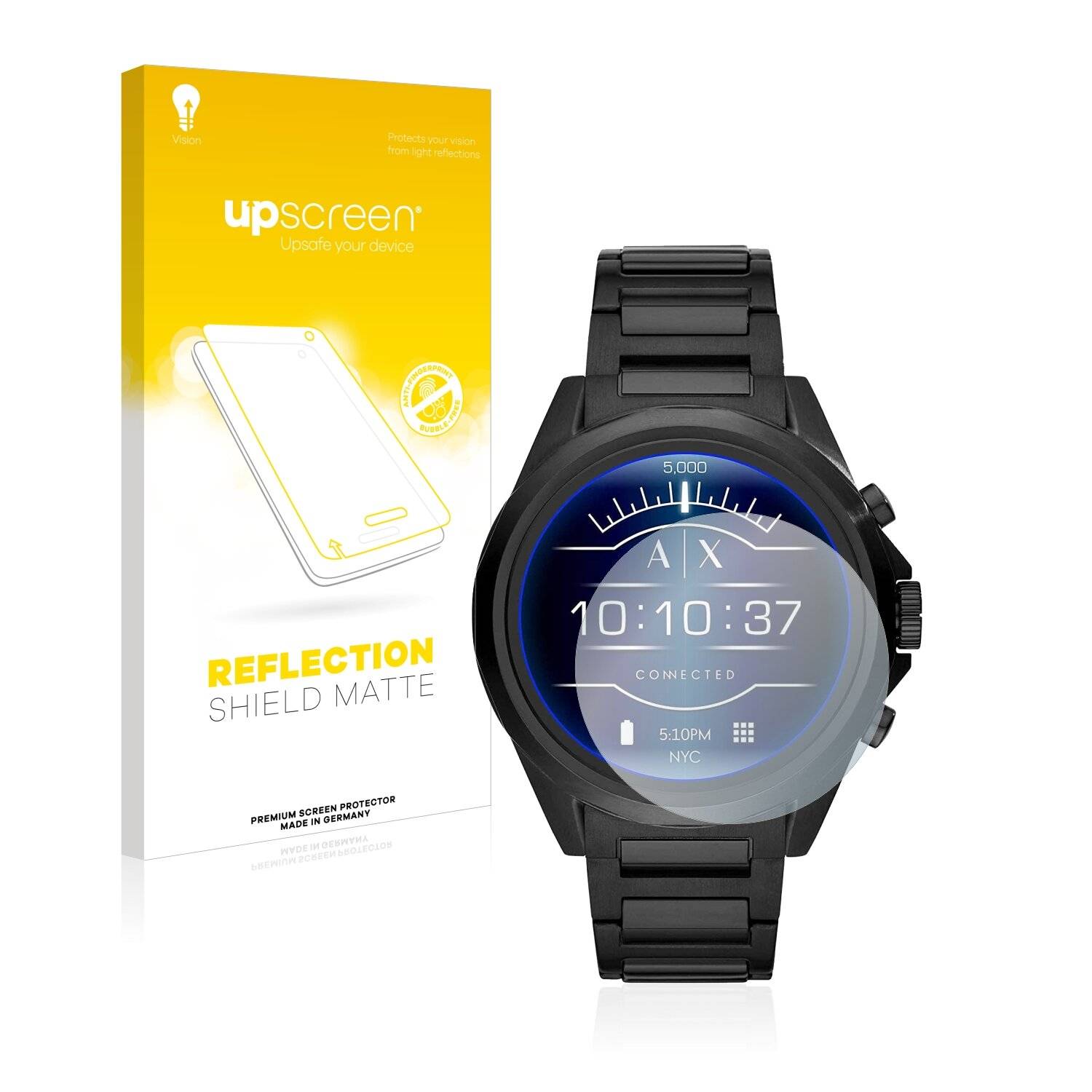 upscreen Reflection Shield Matte Premium Displayschutzfolie für Emporio Armani Connected