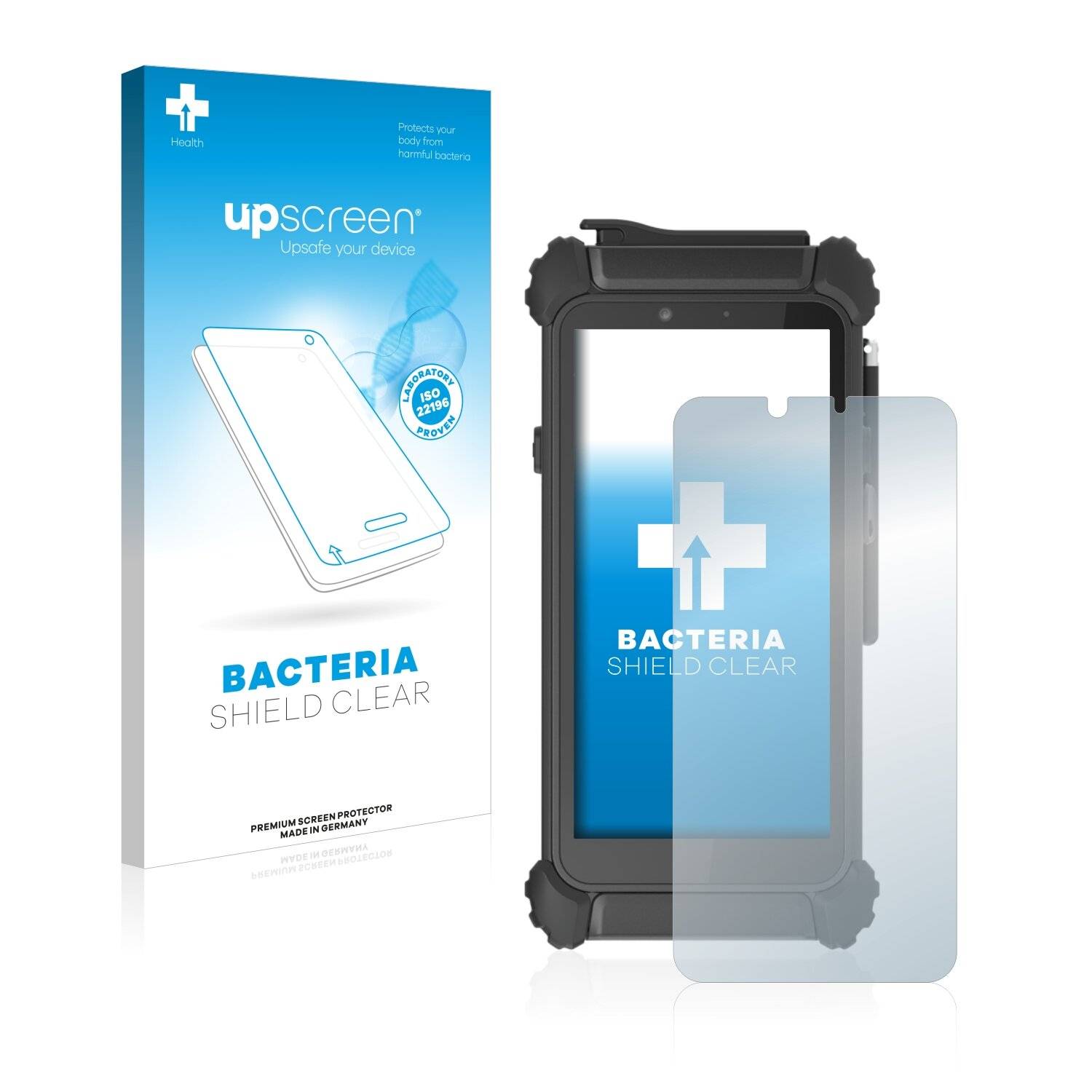 upscreen Bacteria Shield Clear Premium Antibakterielle Displayschutzfolie für DT Research