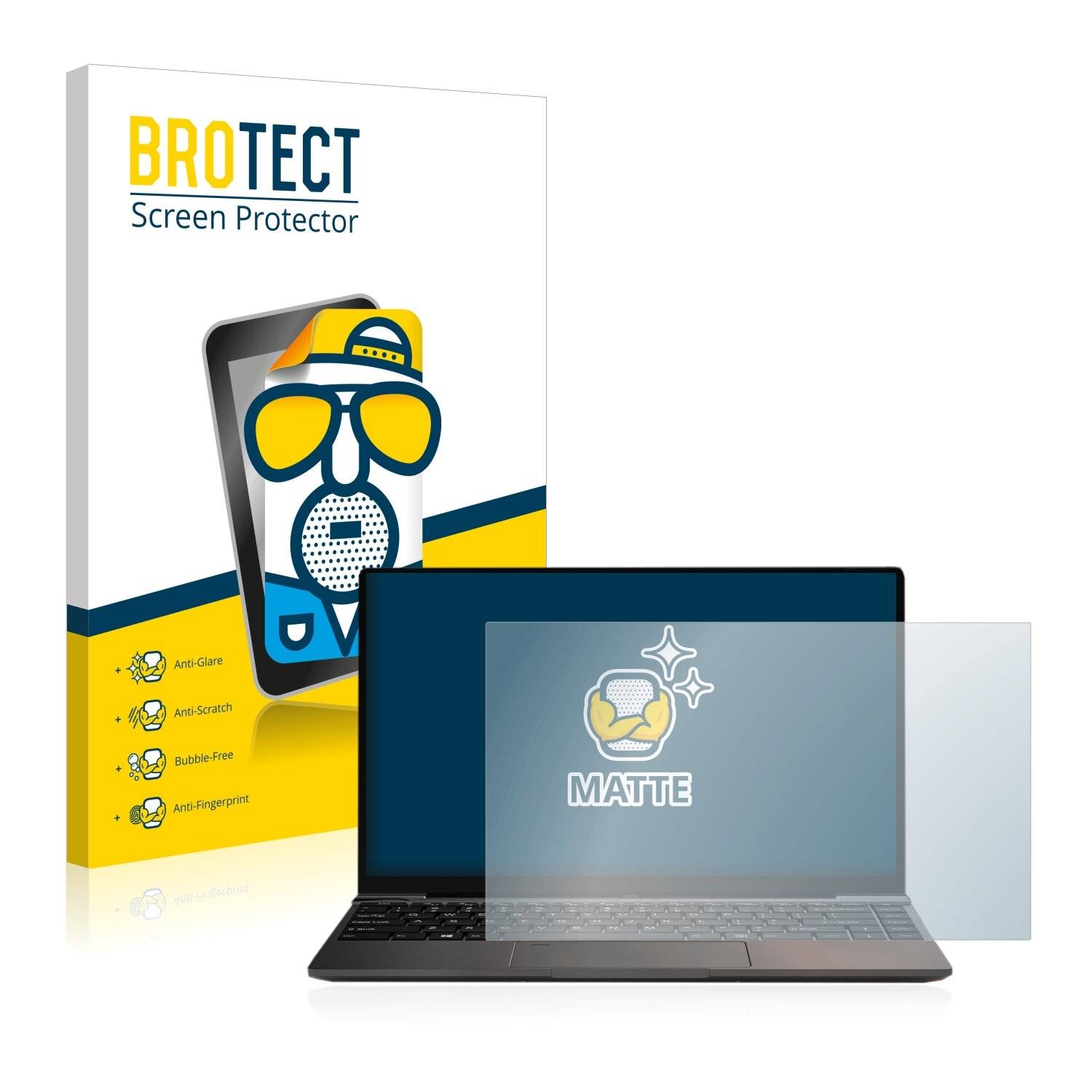 BROTECT Matte Displayschutzfolie für Alldocube GT Book - Entspiegelt,