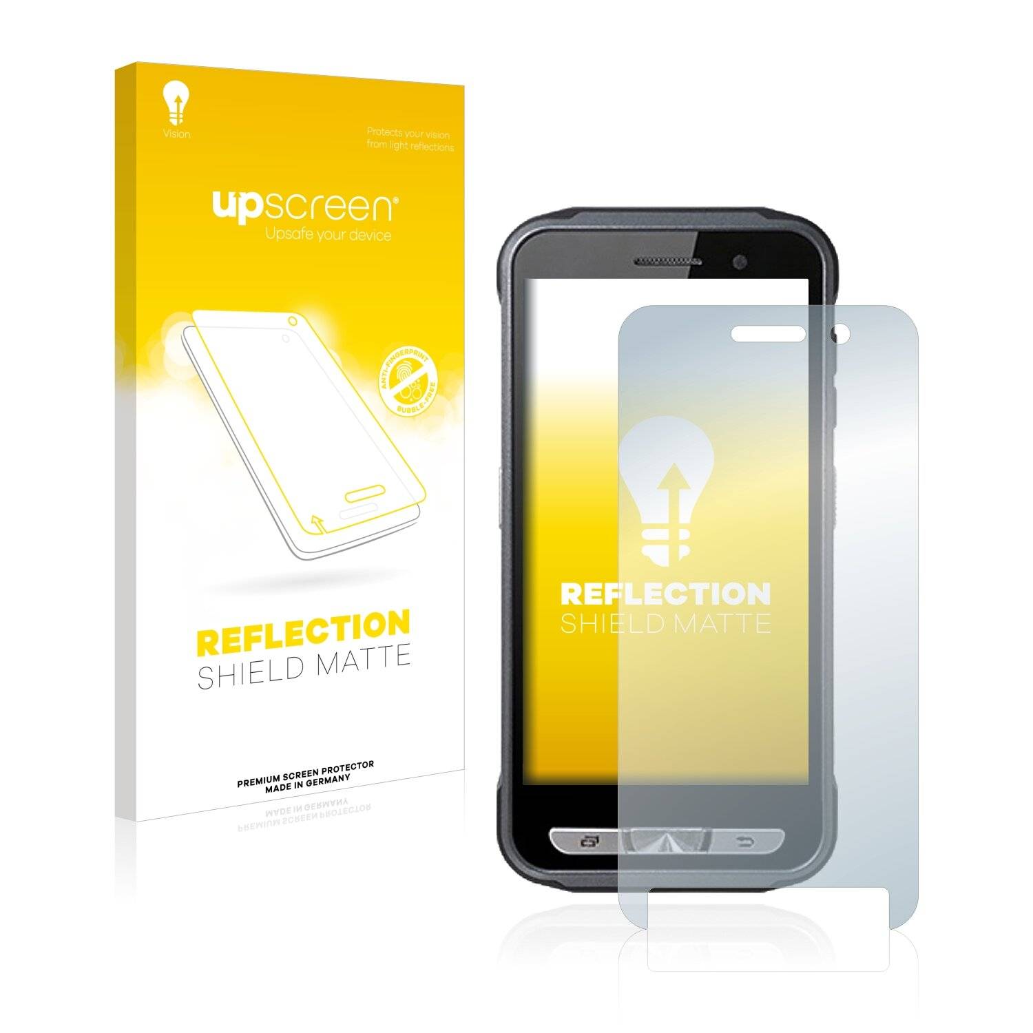 upscreen Reflection Shield Matte Premium Displayschutzfolie für Point Mobile