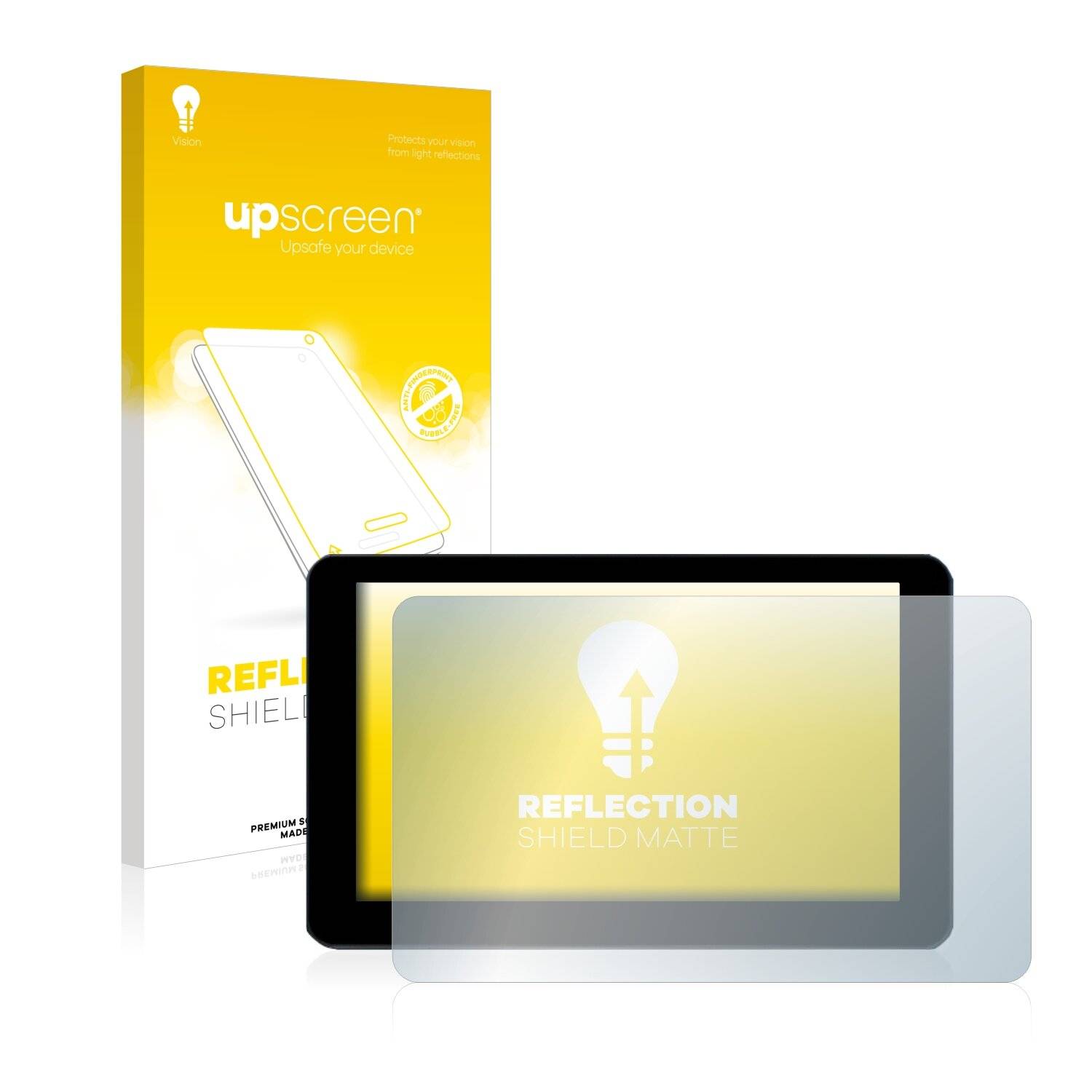 upscreen Reflection Shield Matte Premium Displayschutzfolie für Zontes 310V