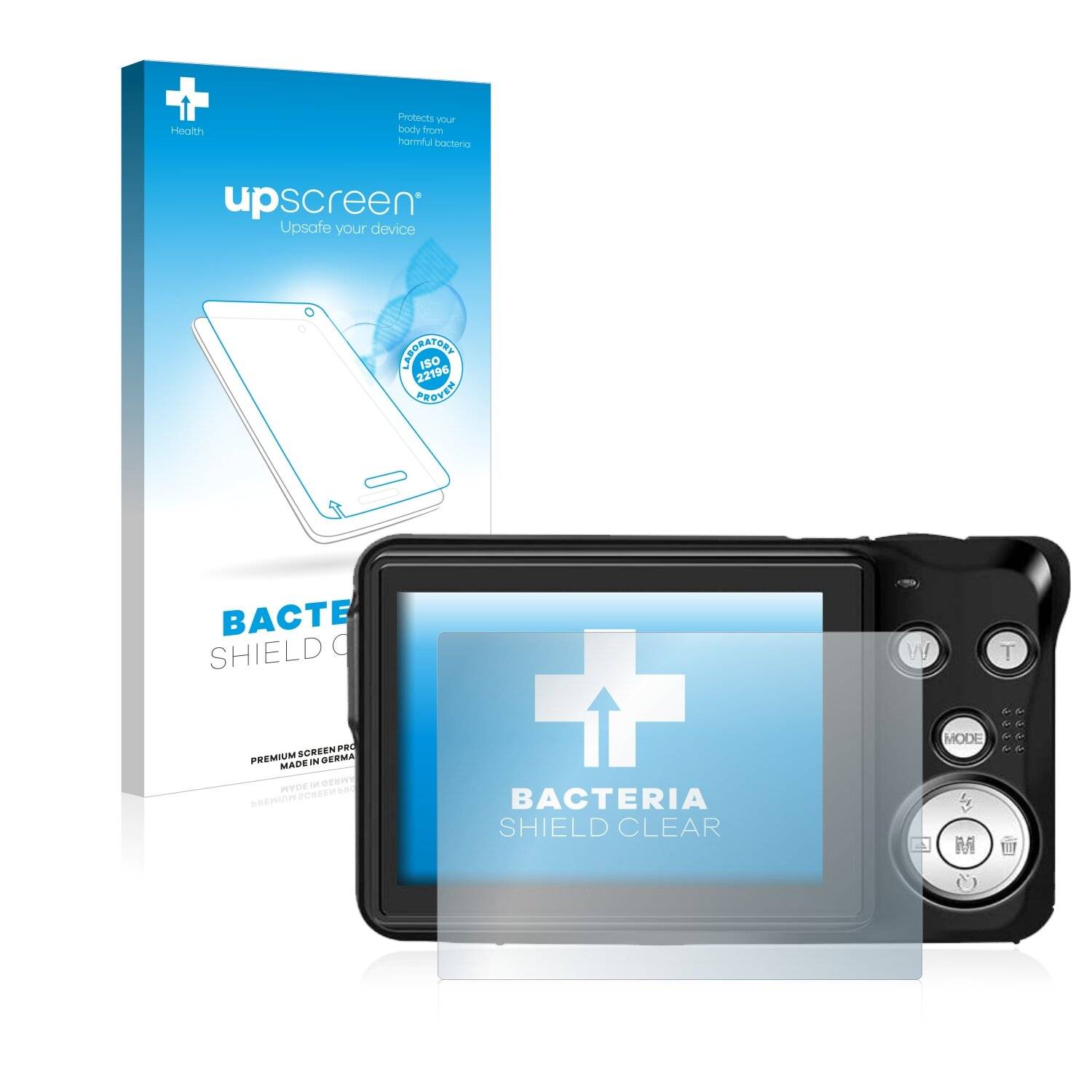 upscreen Bacteria Shield Clear Premium Antibakterielle Displayschutzfolie für Linnse