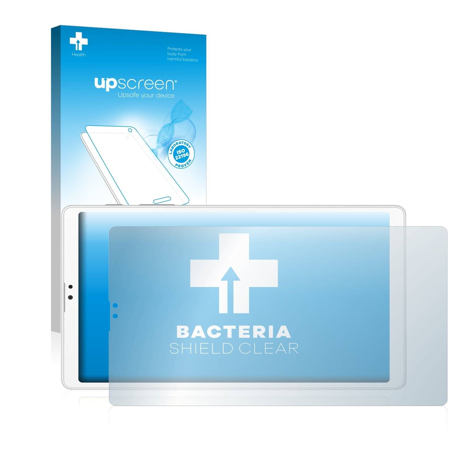 upscreen Bacteria Shield Clear Premium Antibakterielle Displayschutzfolie für Samsung Galaxy