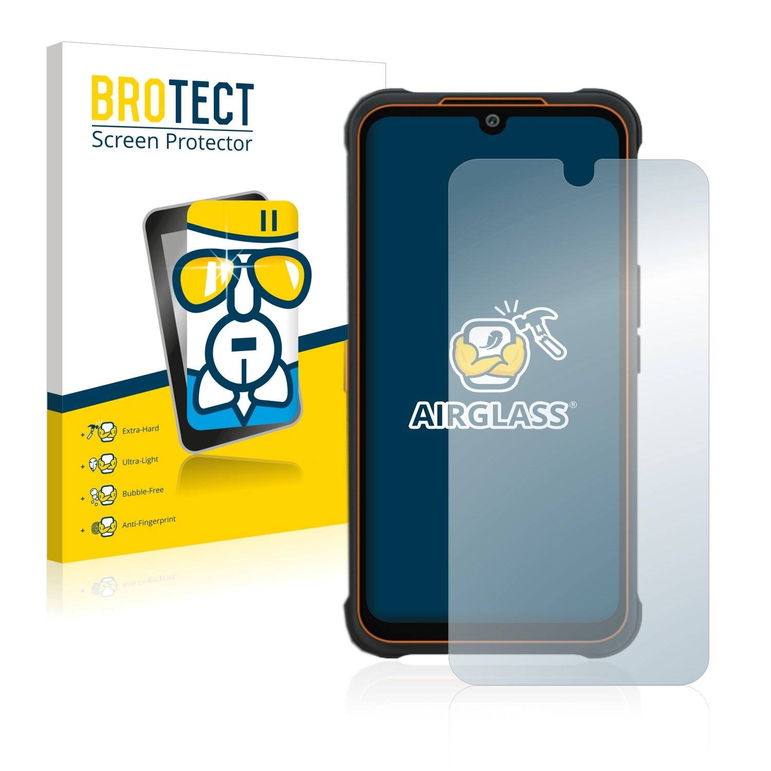 BROTECT AirGlass Schutzglas Folie für AGM Glory