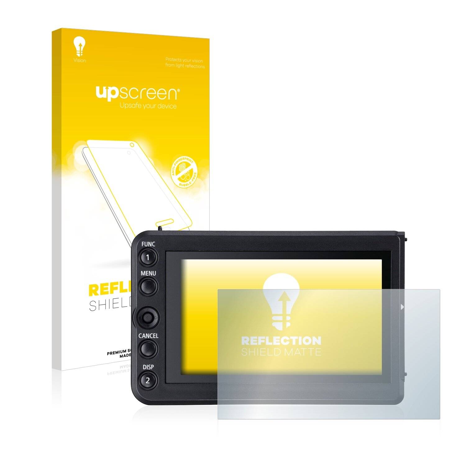 upscreen Reflection Shield Matte Premium Displayschutzfolie für Canon EOS C500 Mark
