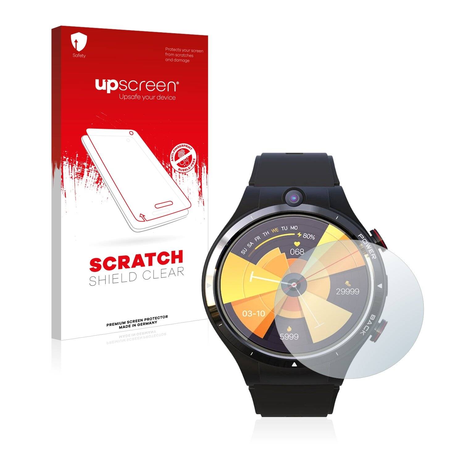 upscreen Scratch Shield Clear Premium Displayschutzfolie für Lemfo