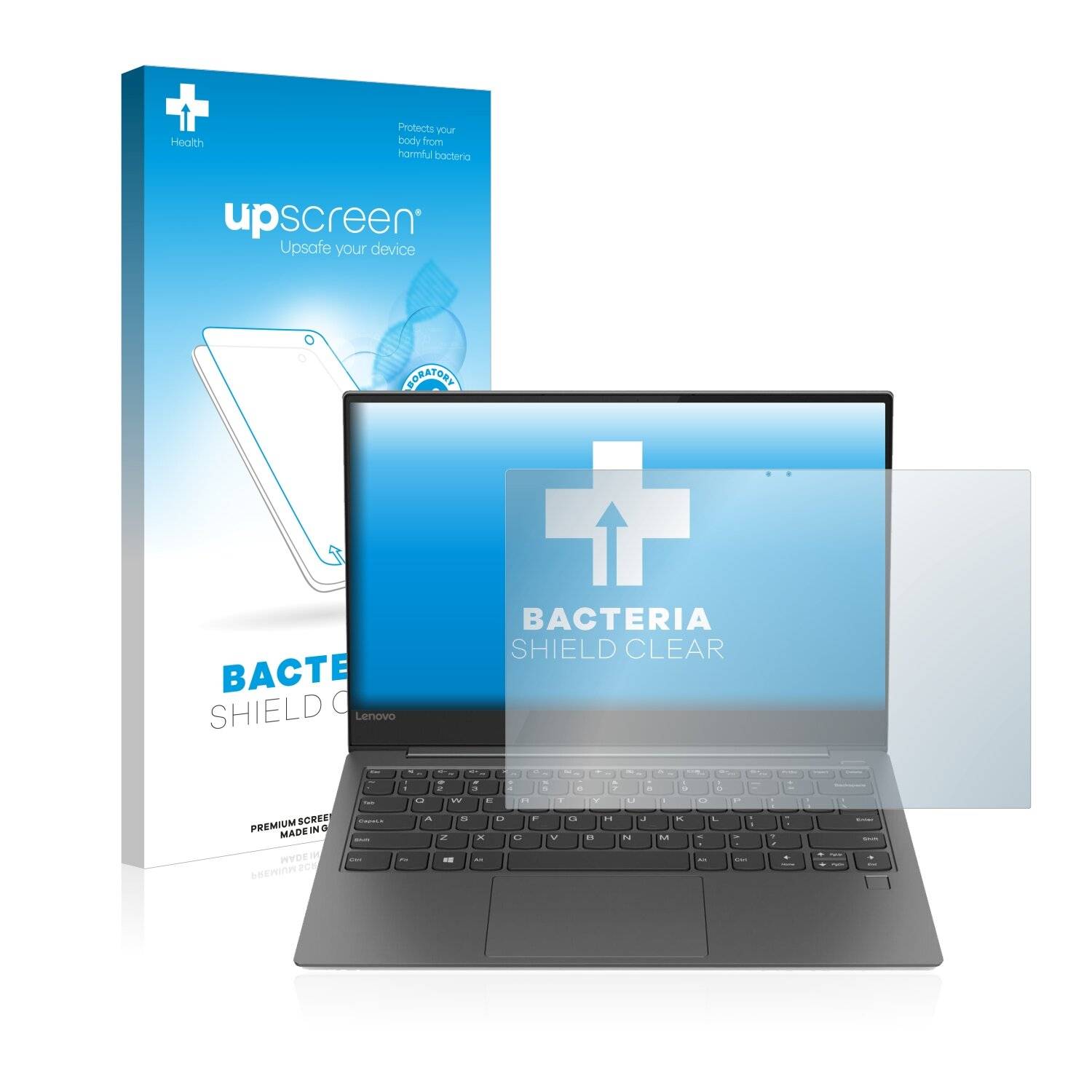 upscreen Bacteria Shield Clear Premium Antibakterielle Displayschutzfolie für Lenovo Yoga