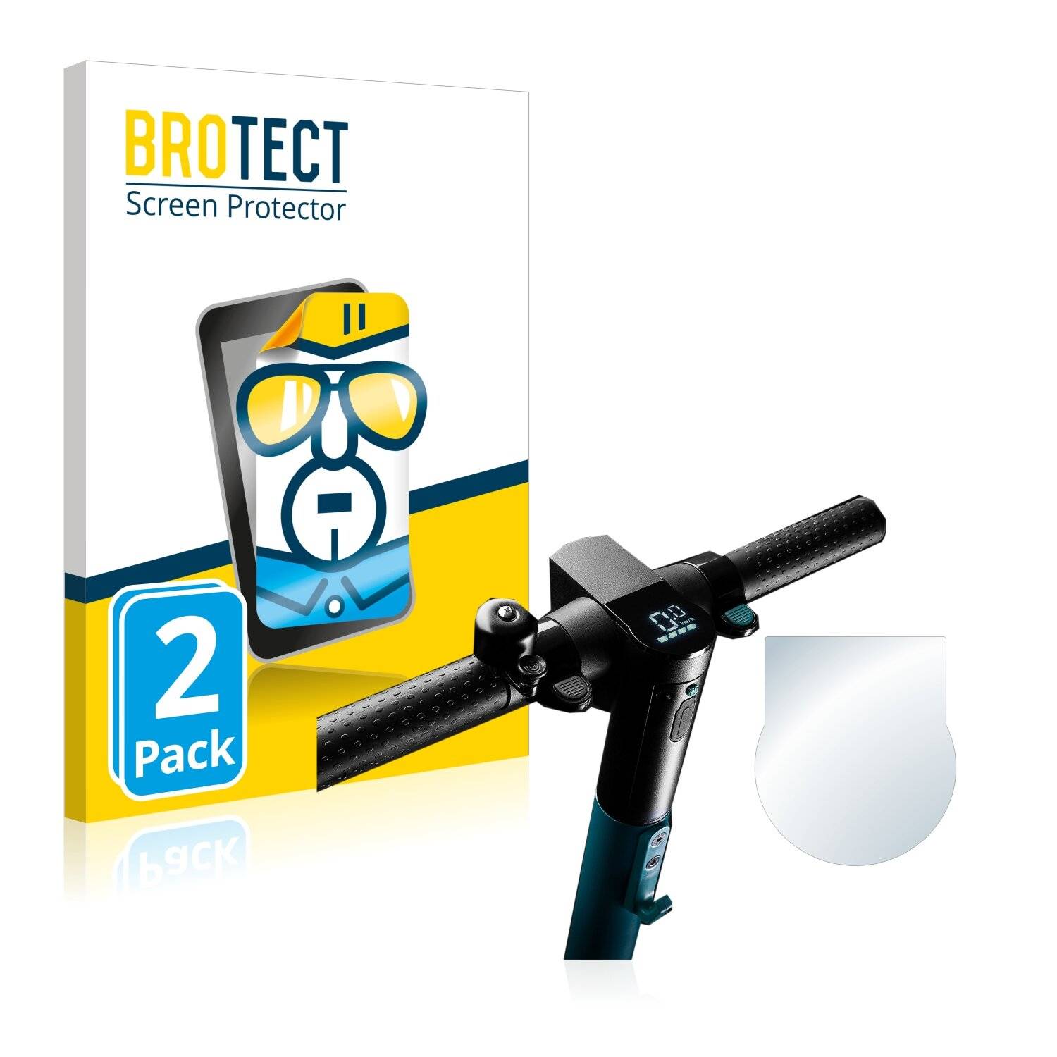 2x BROTECT HD-Clear Displayschutzfolie für SoFlow
