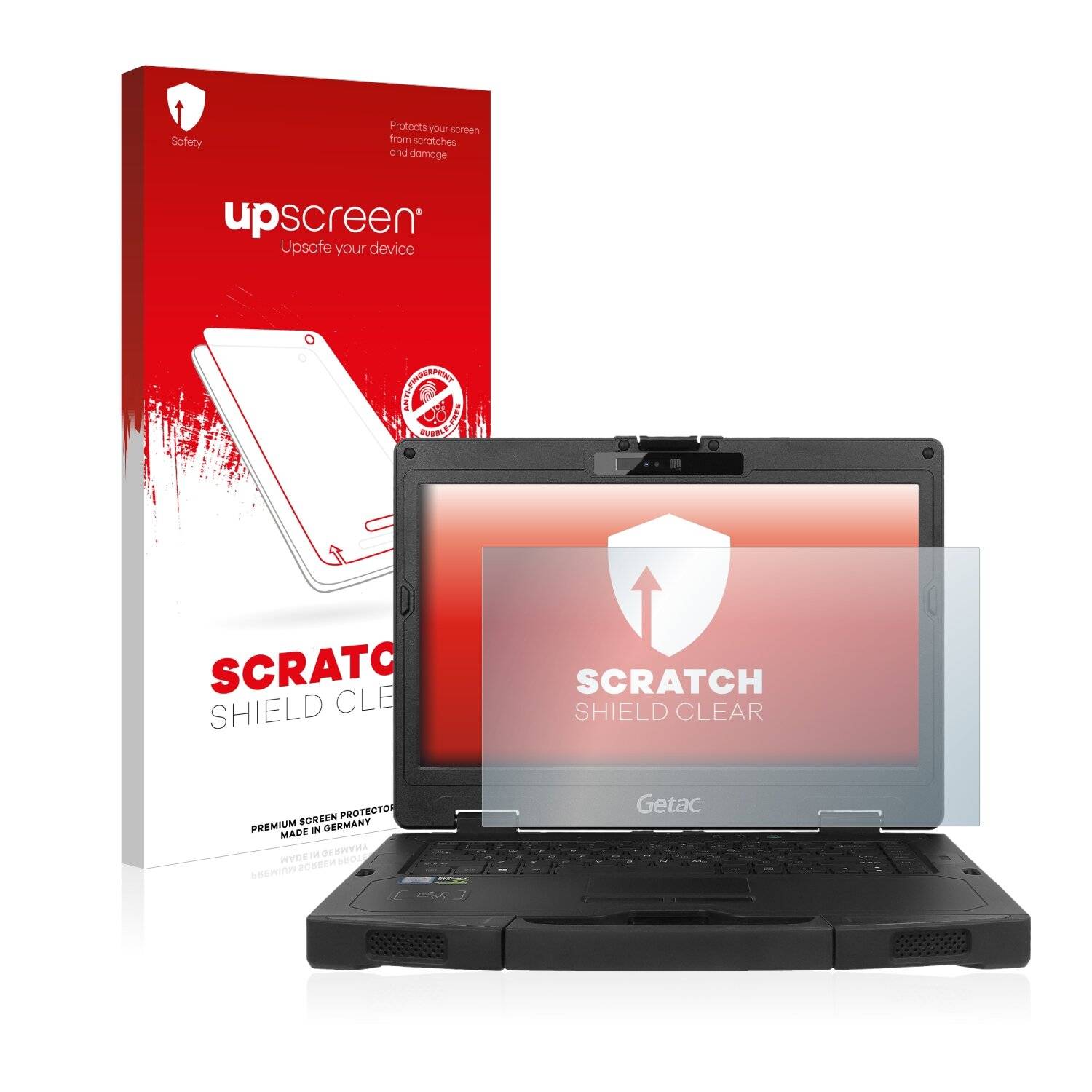 upscreen Scratch Shield Clear Premium Displayschutzfolie für Getac