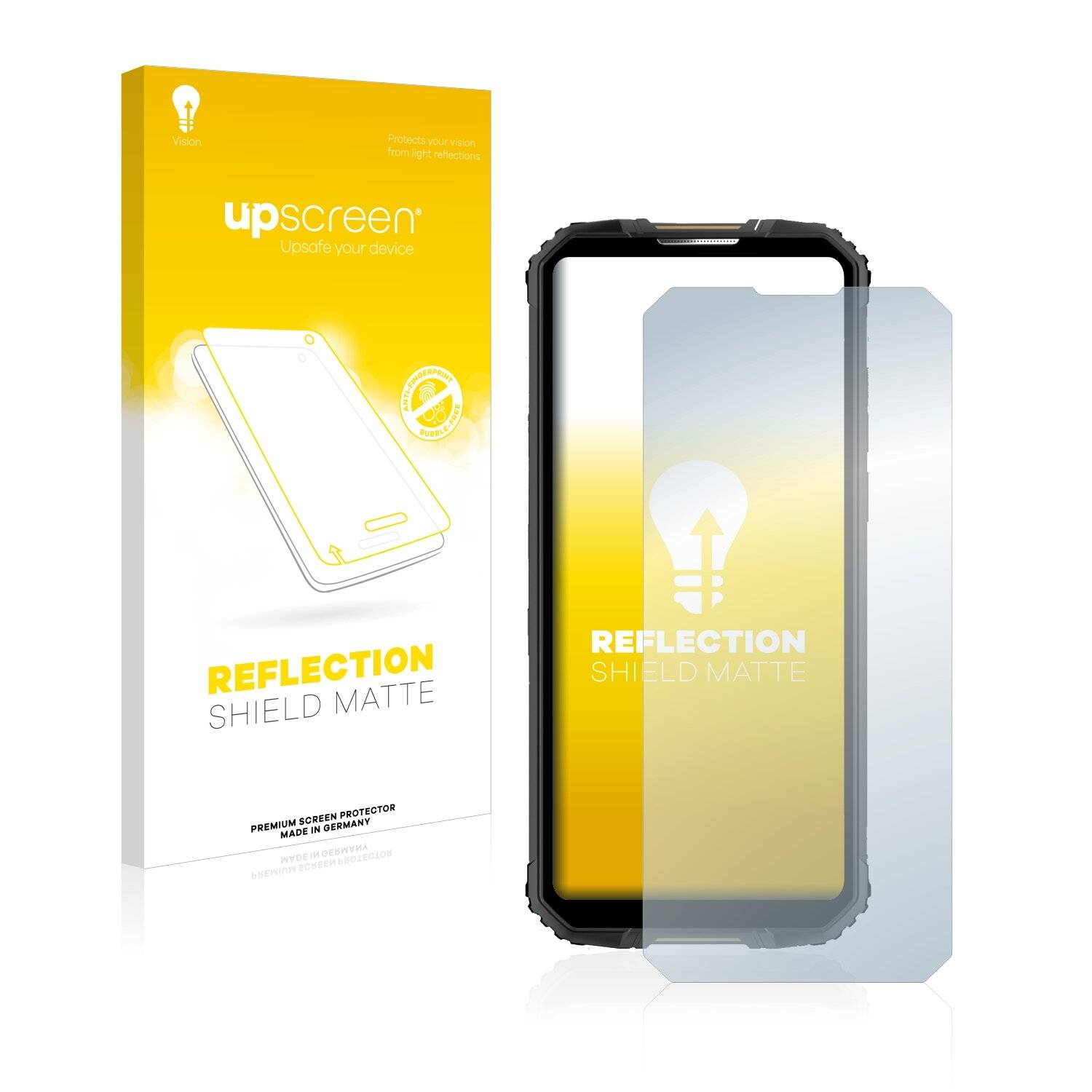 upscreen Reflection Shield Matte Premium Displayschutzfolie für Archos X67