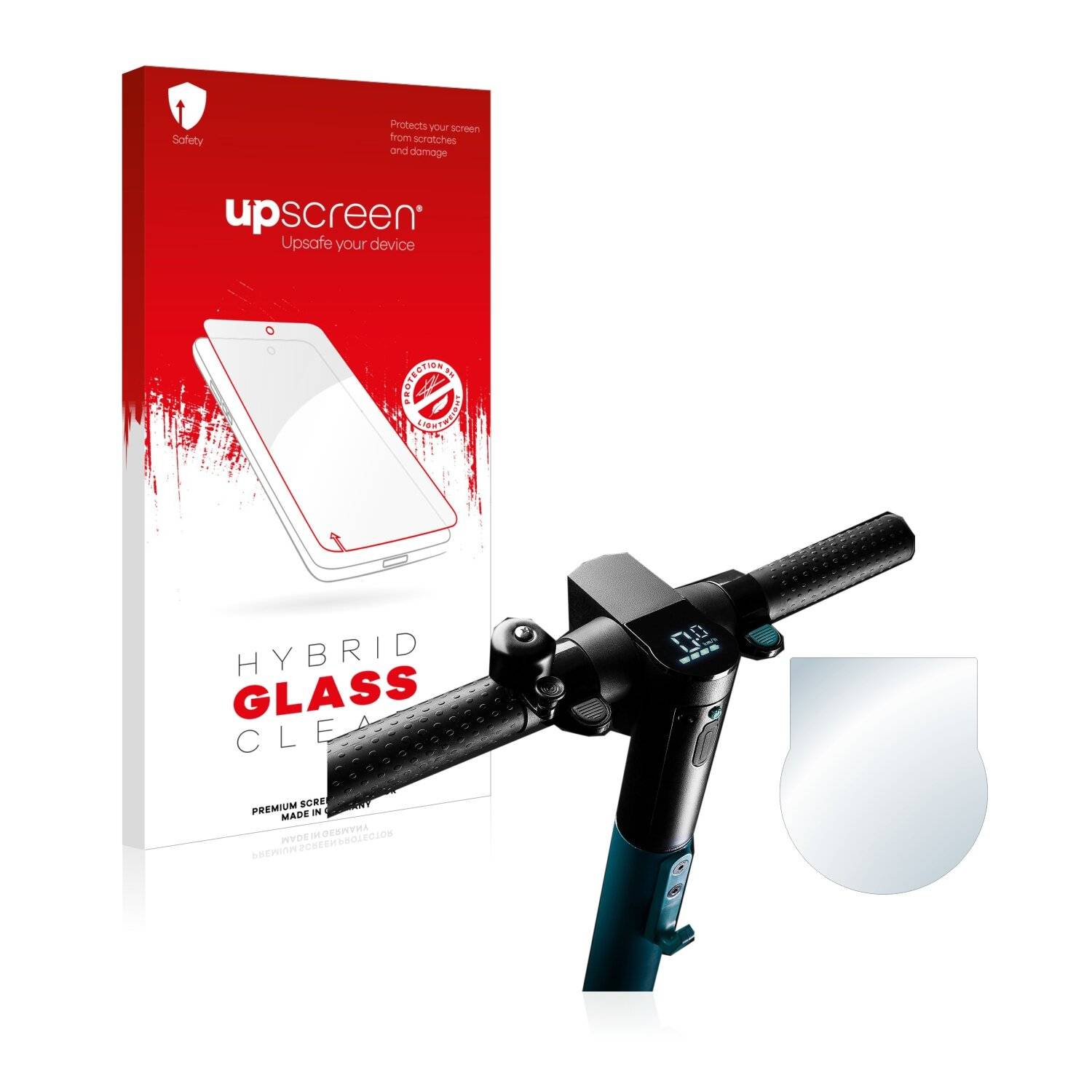 upscreen Hybrid Glass Clear Premium Schutzglas Folie für SoFlow