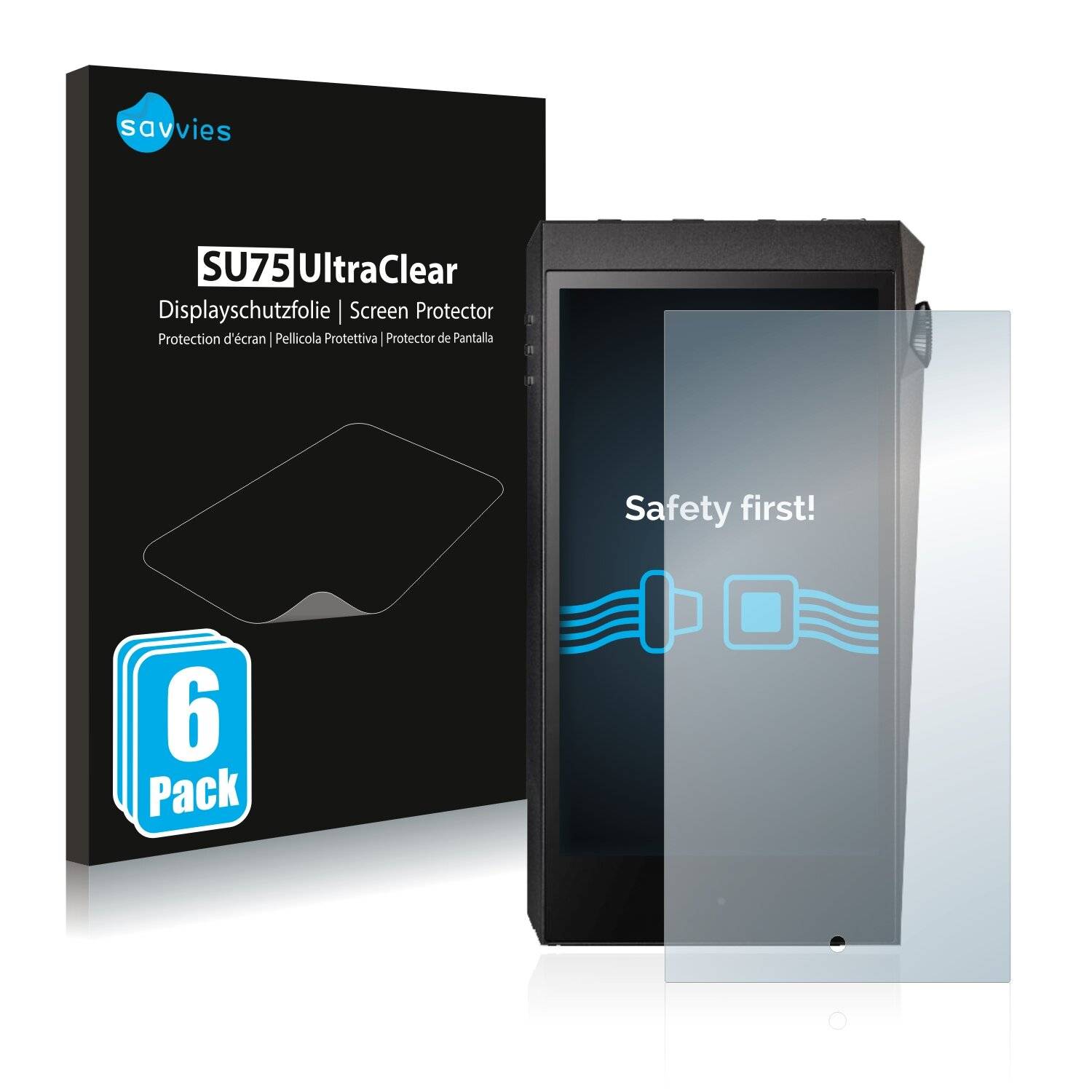 6x Savvies SU75 Displayschutzfolie für Astell&Kern A&ultima