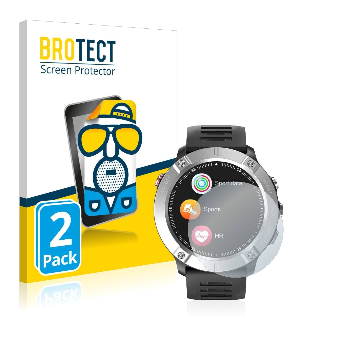 2x BROTECT Matte Displayschutzfolie für CatShin MC01 - Entspiegelt,