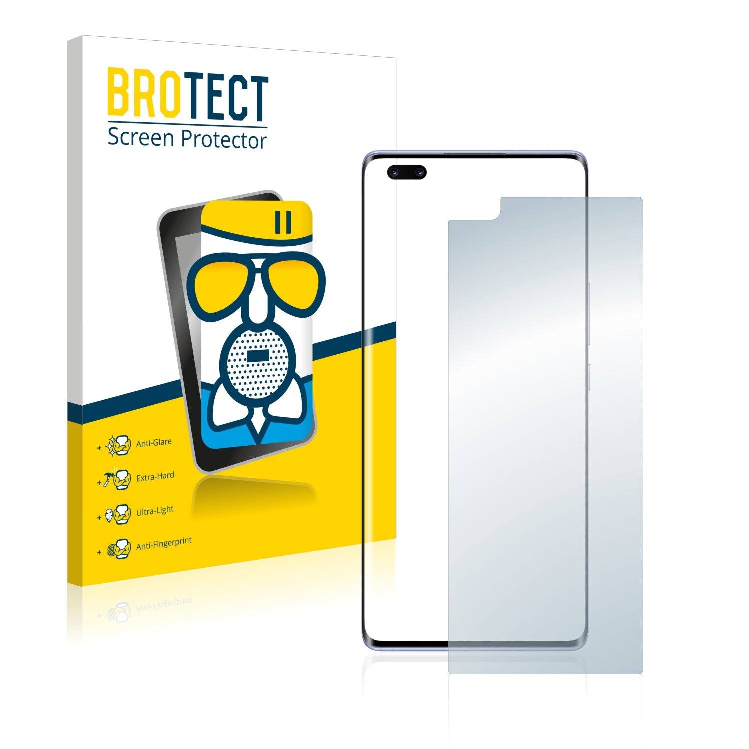 BROTECT AirGlass Matte Schutzglas Folie für Huawei Nova 9
