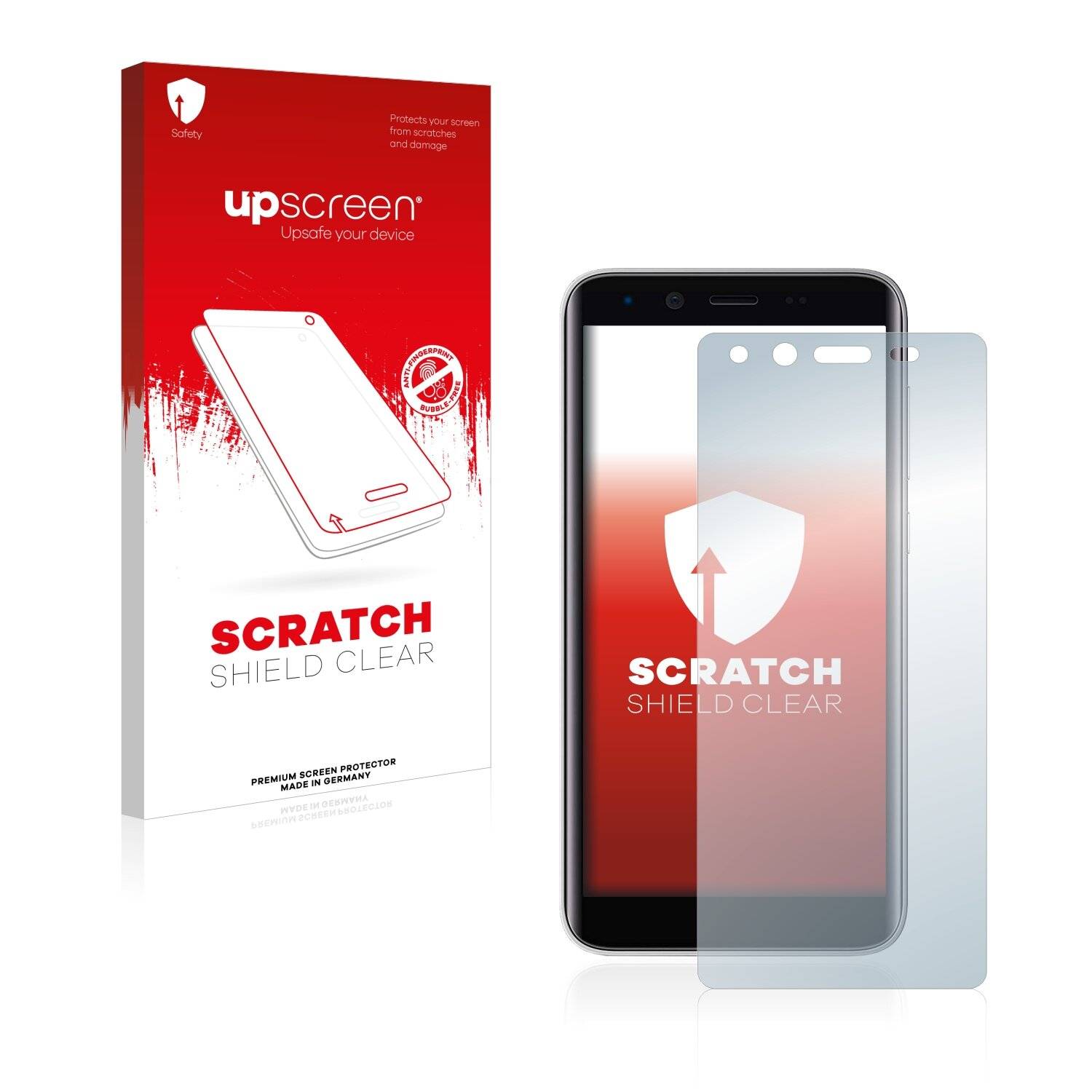 upscreen Scratch Shield Clear Premium Displayschutzfolie für Emporia Smart 3